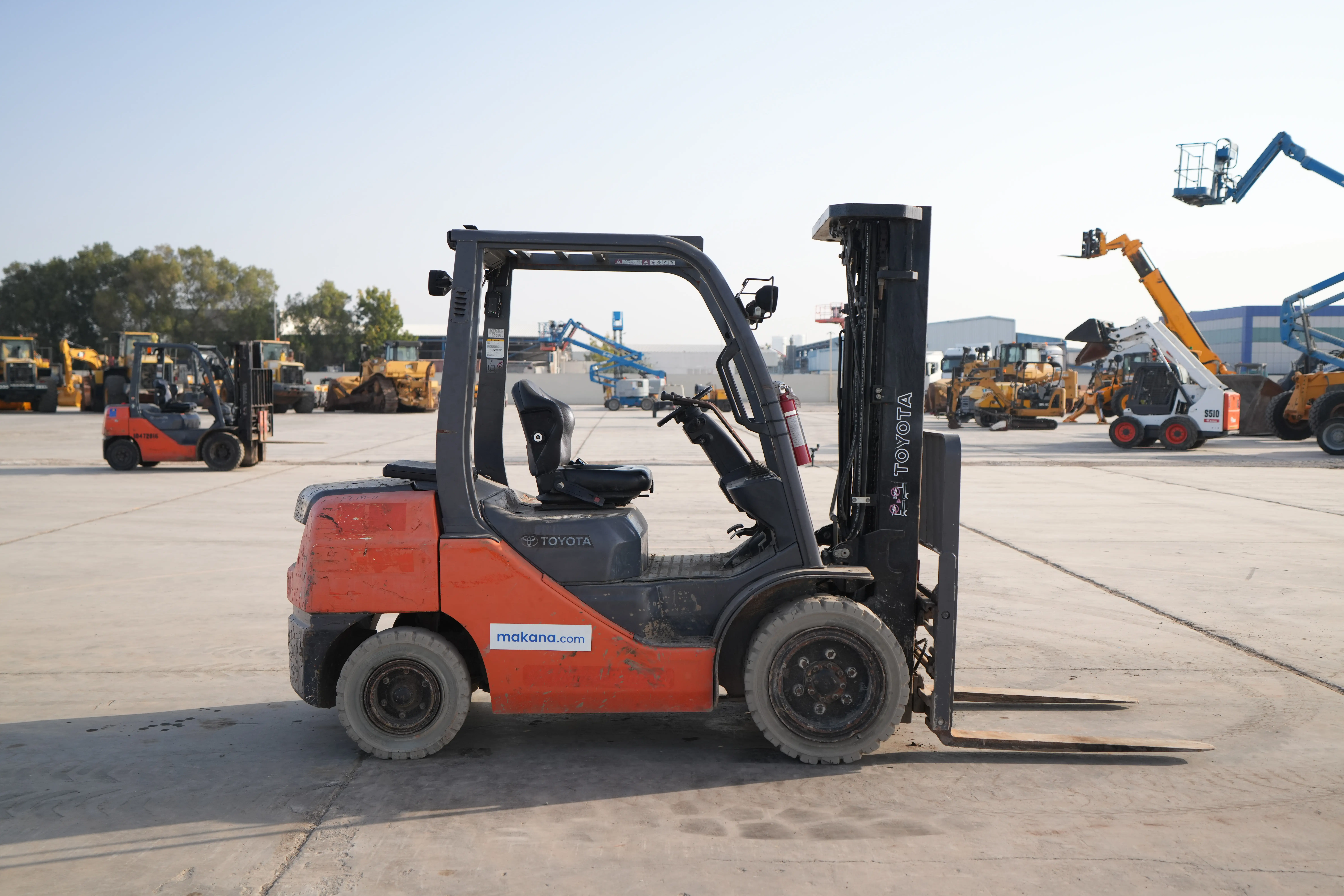 Product-Toyota 8FDU30 diesel forklift-exterior