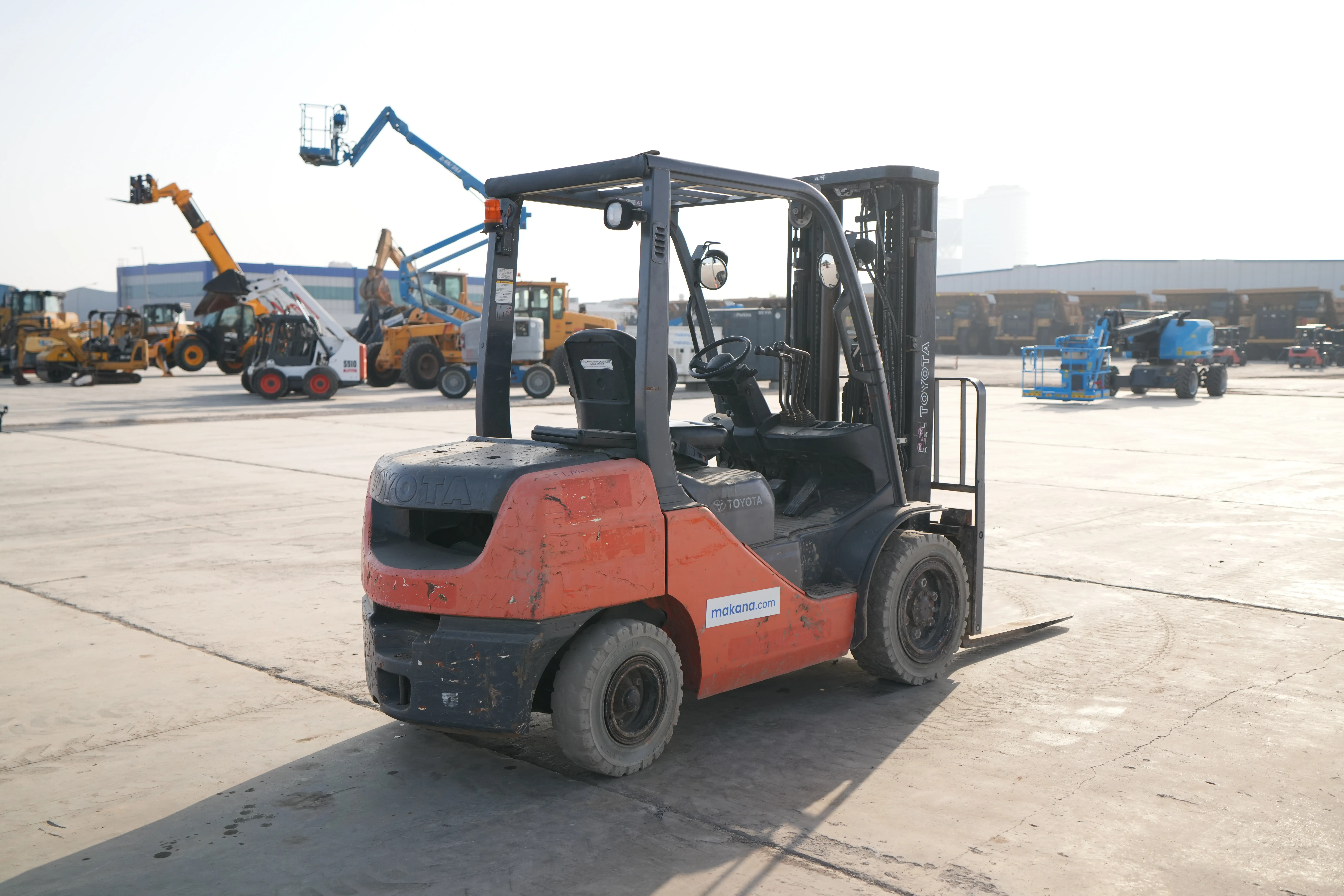 Product-Toyota 8FDU30 diesel forklift-exterior