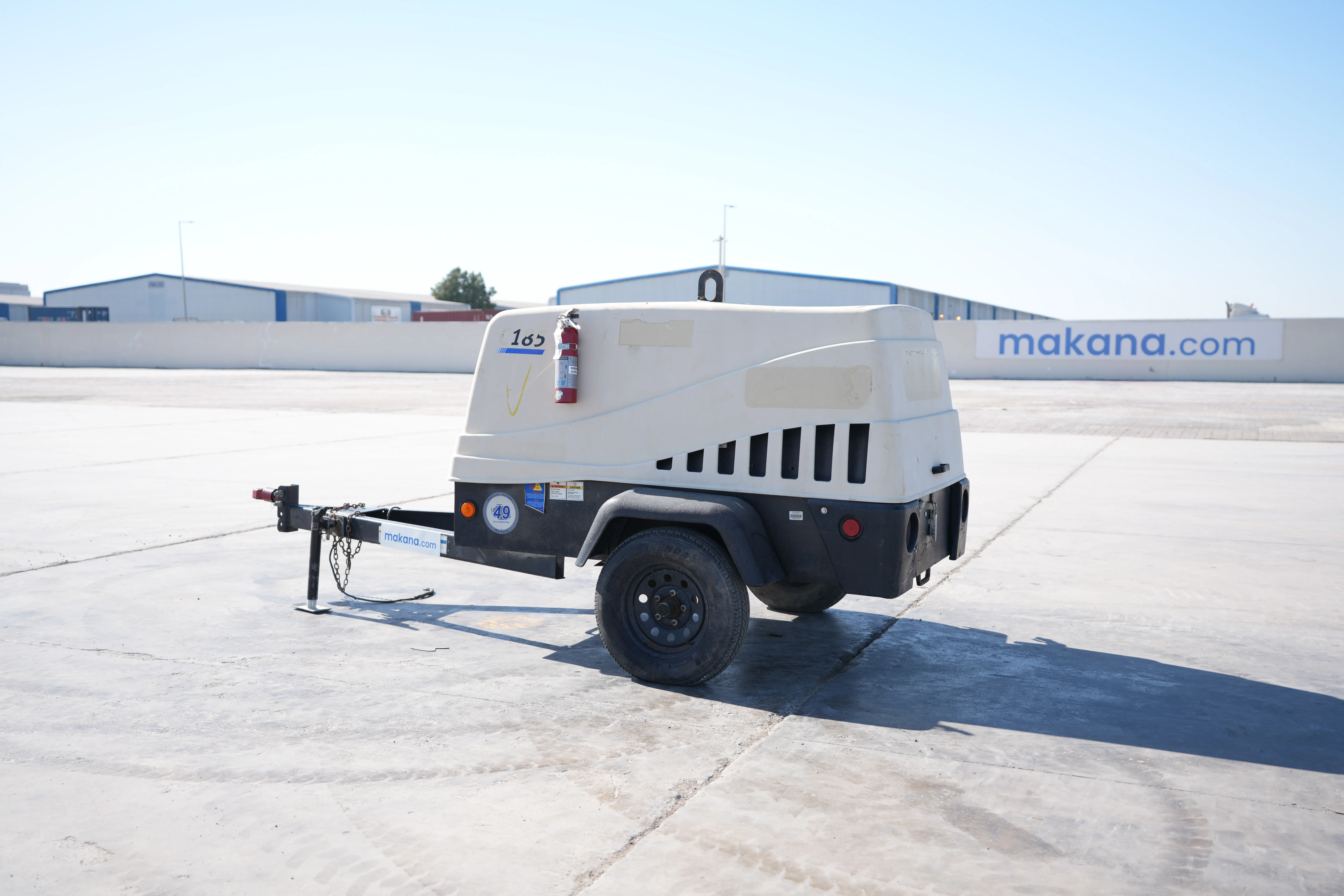 Product-IR Doosan C185 T4F air compressor-exterior