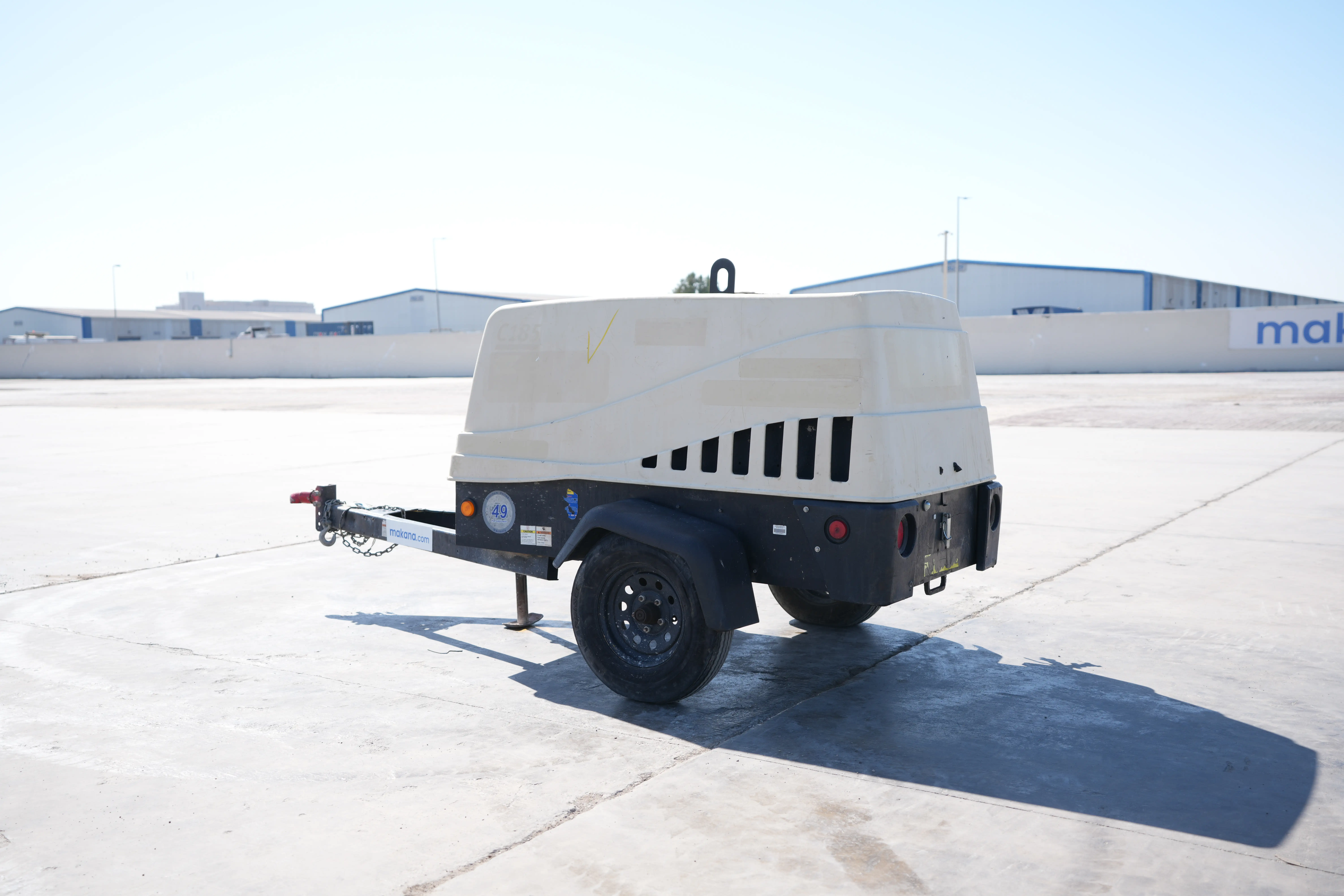 Product-IR Doosan C185 T4F air compressor-exterior