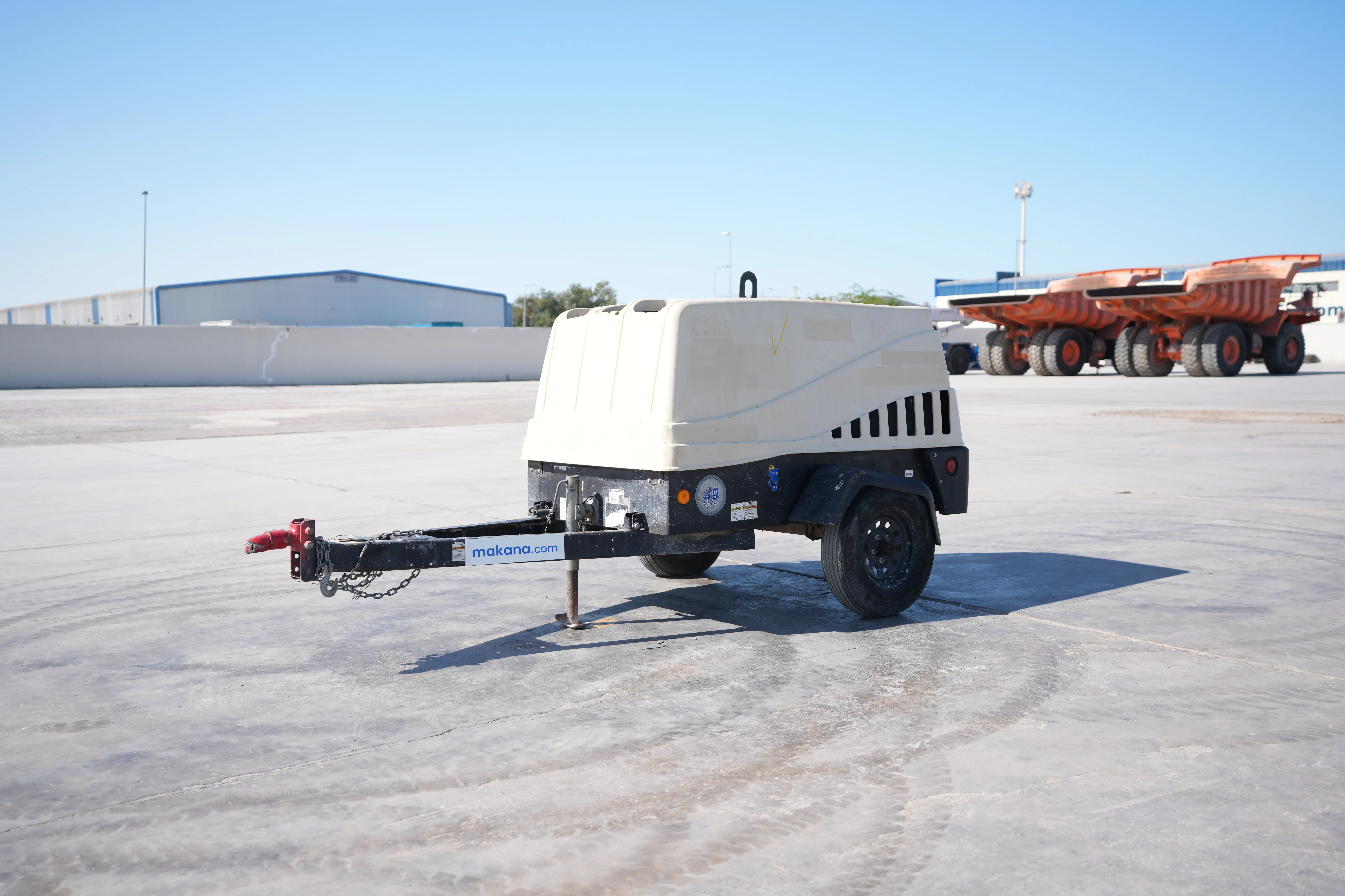 Product-IR Doosan C185 T4F air compressor-exterior