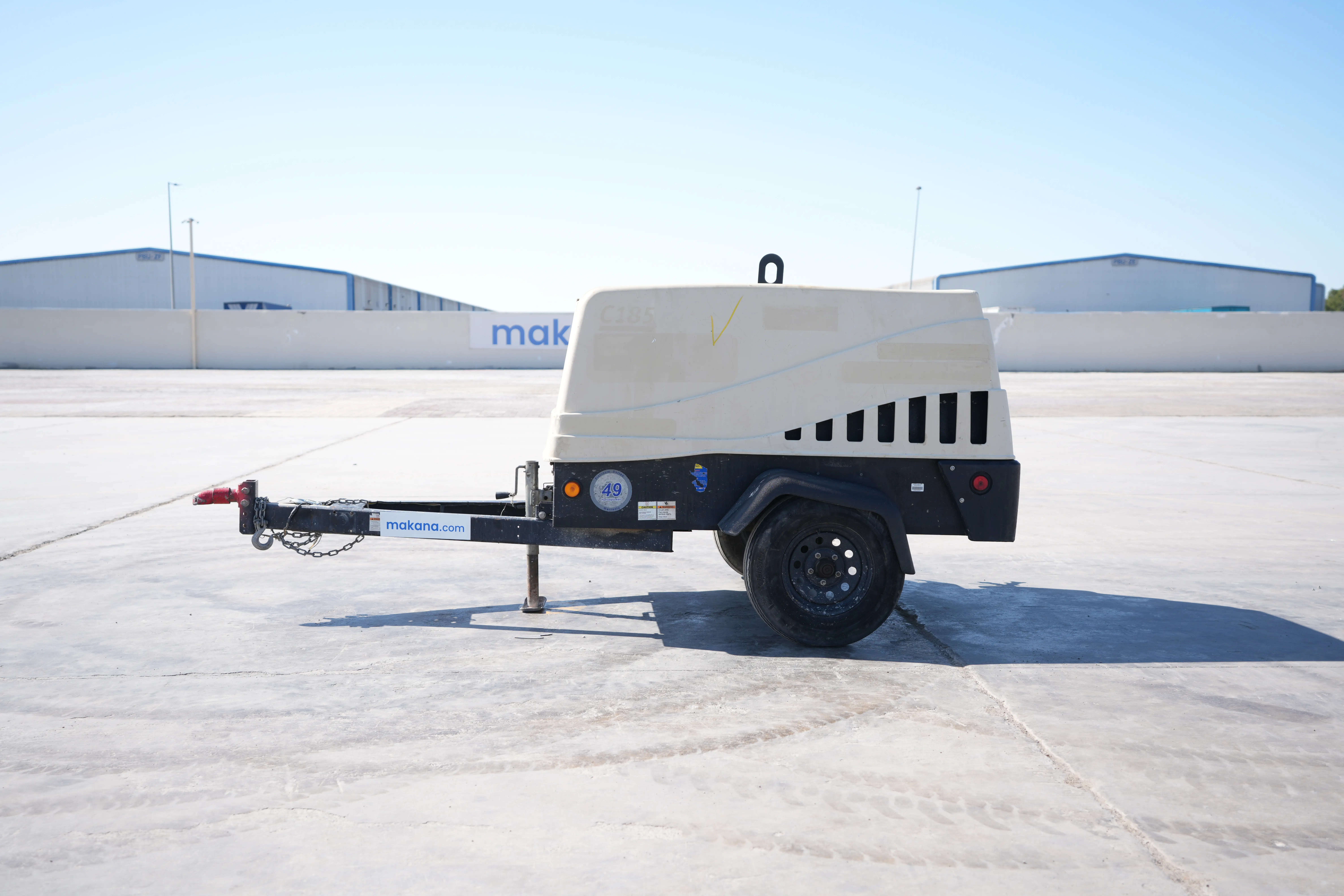 Product-IR Doosan C185 T4F air compressor-exterior