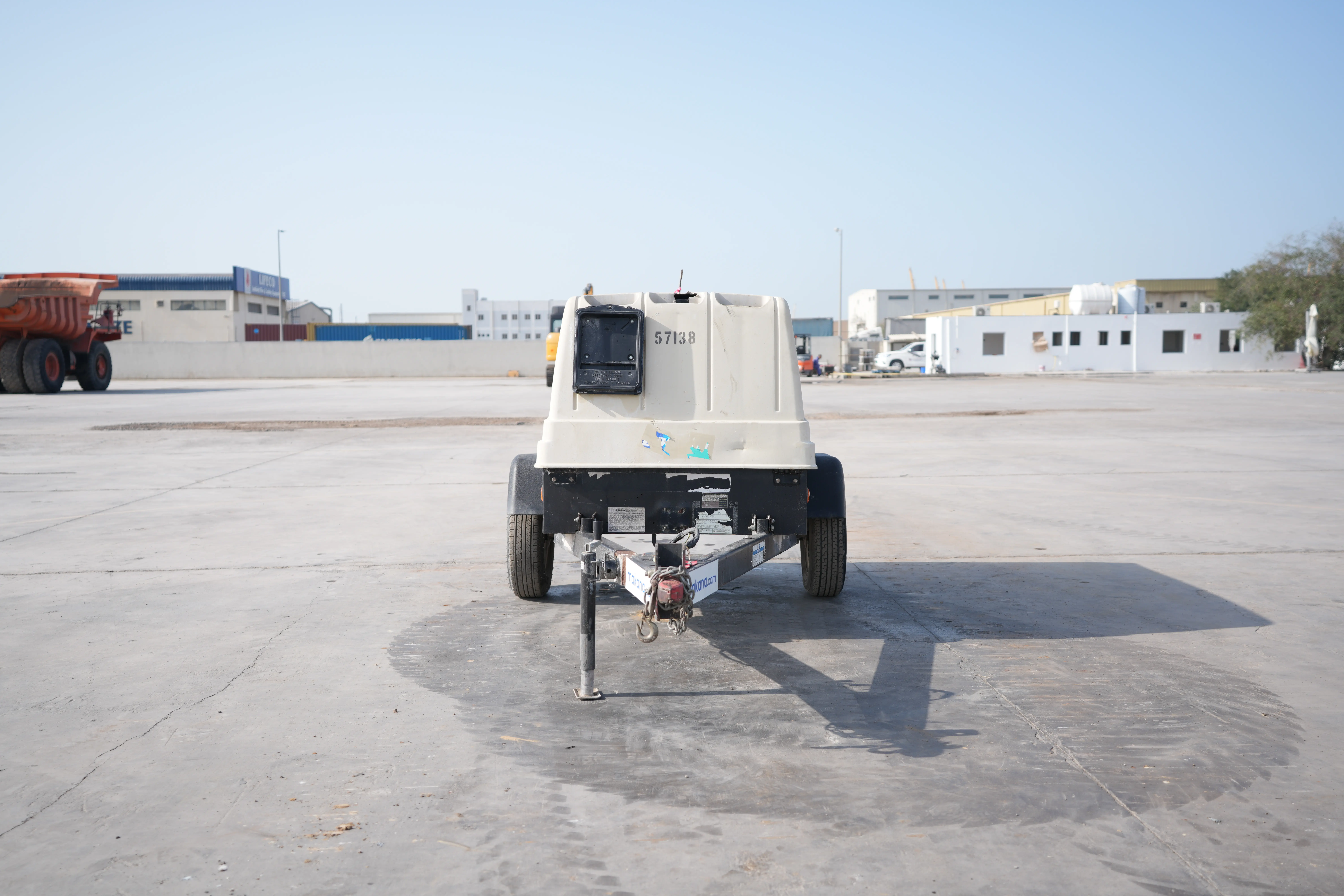 Product-IR Doosan C185 air compressor-exterior