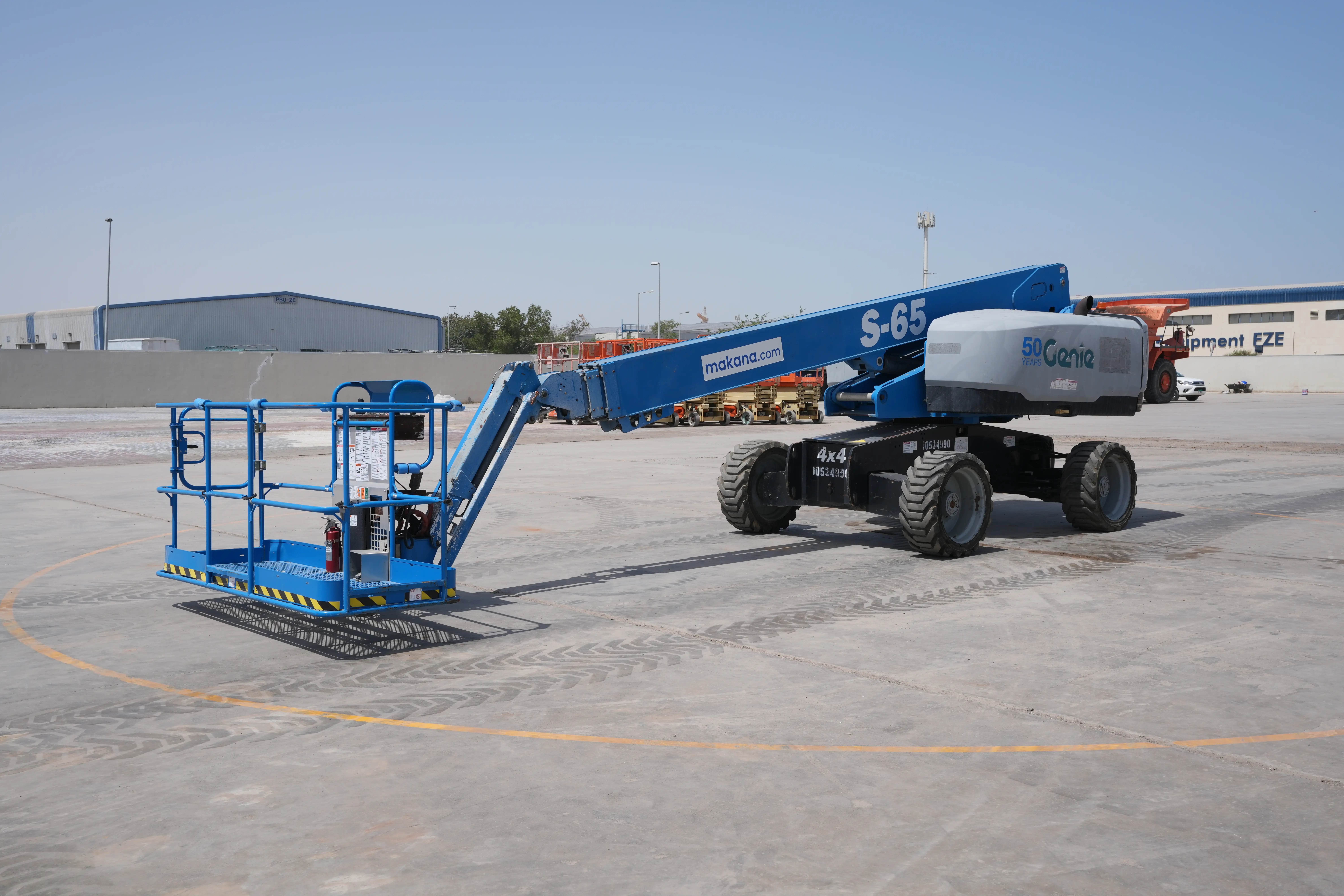 Product-Genie S-65 diesel telescopic boom lift-exterior