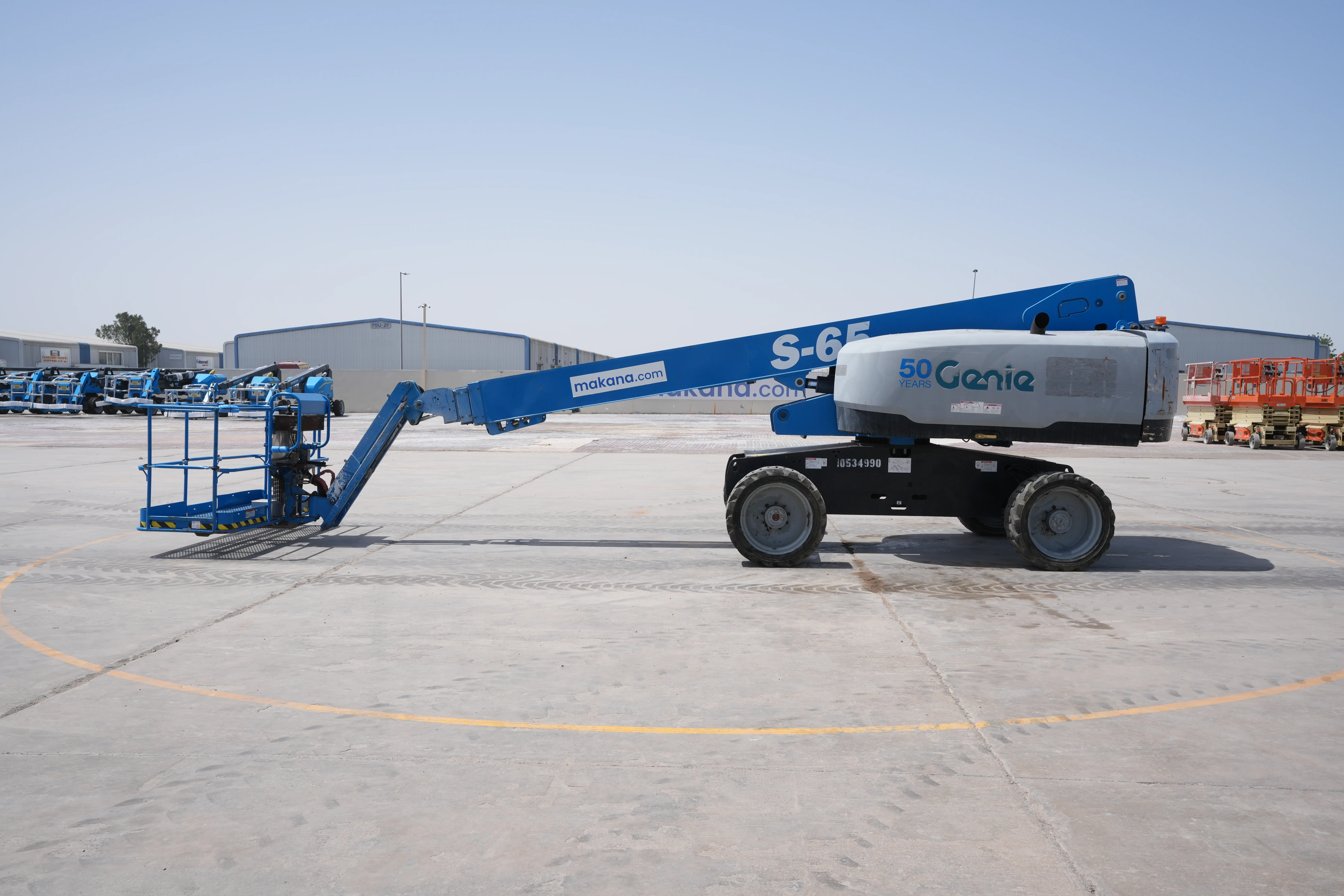 Product-Genie S-65 diesel telescopic boom lift-exterior