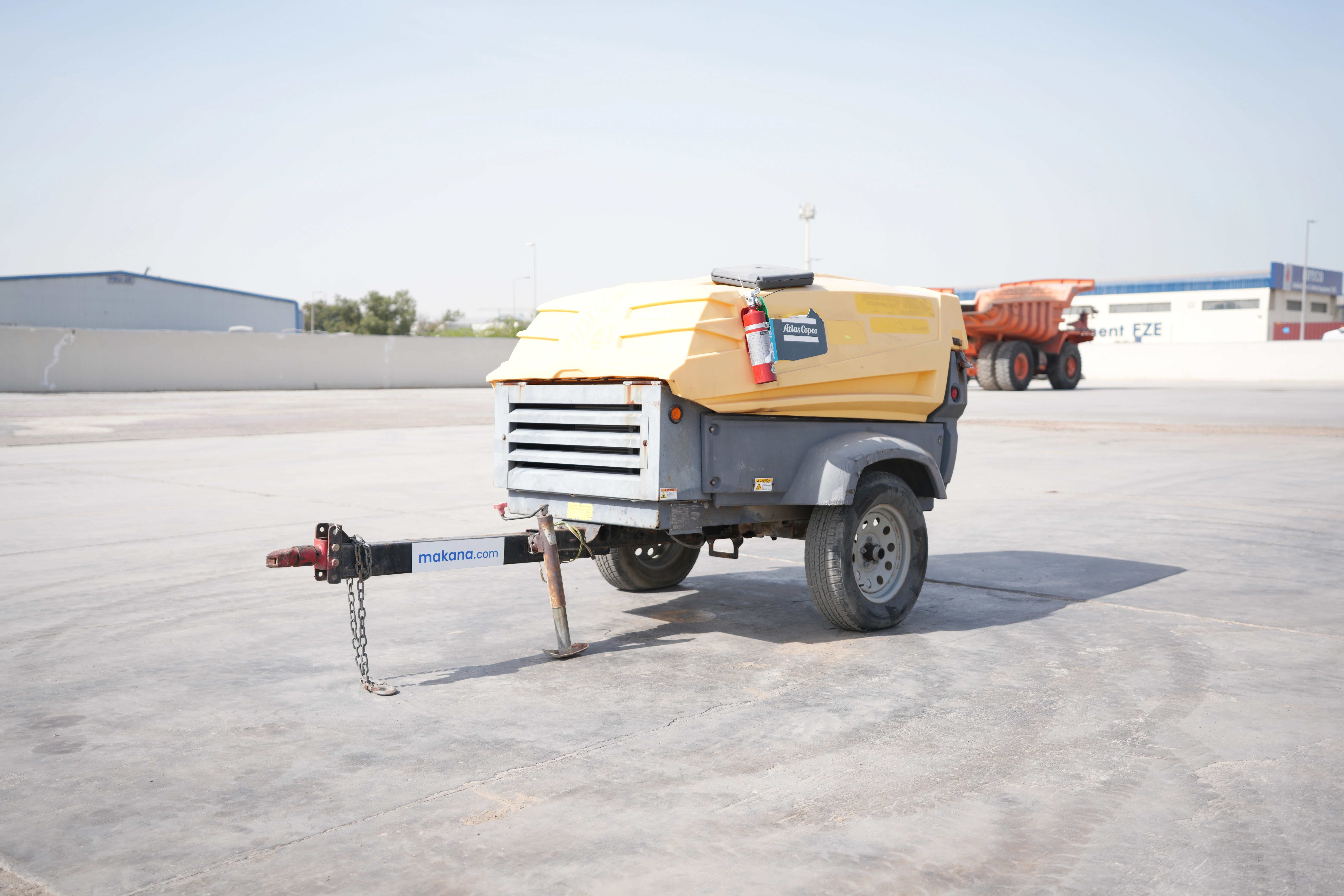 Product-Atlas Copco XAS 185 T4F air compressor-exterior