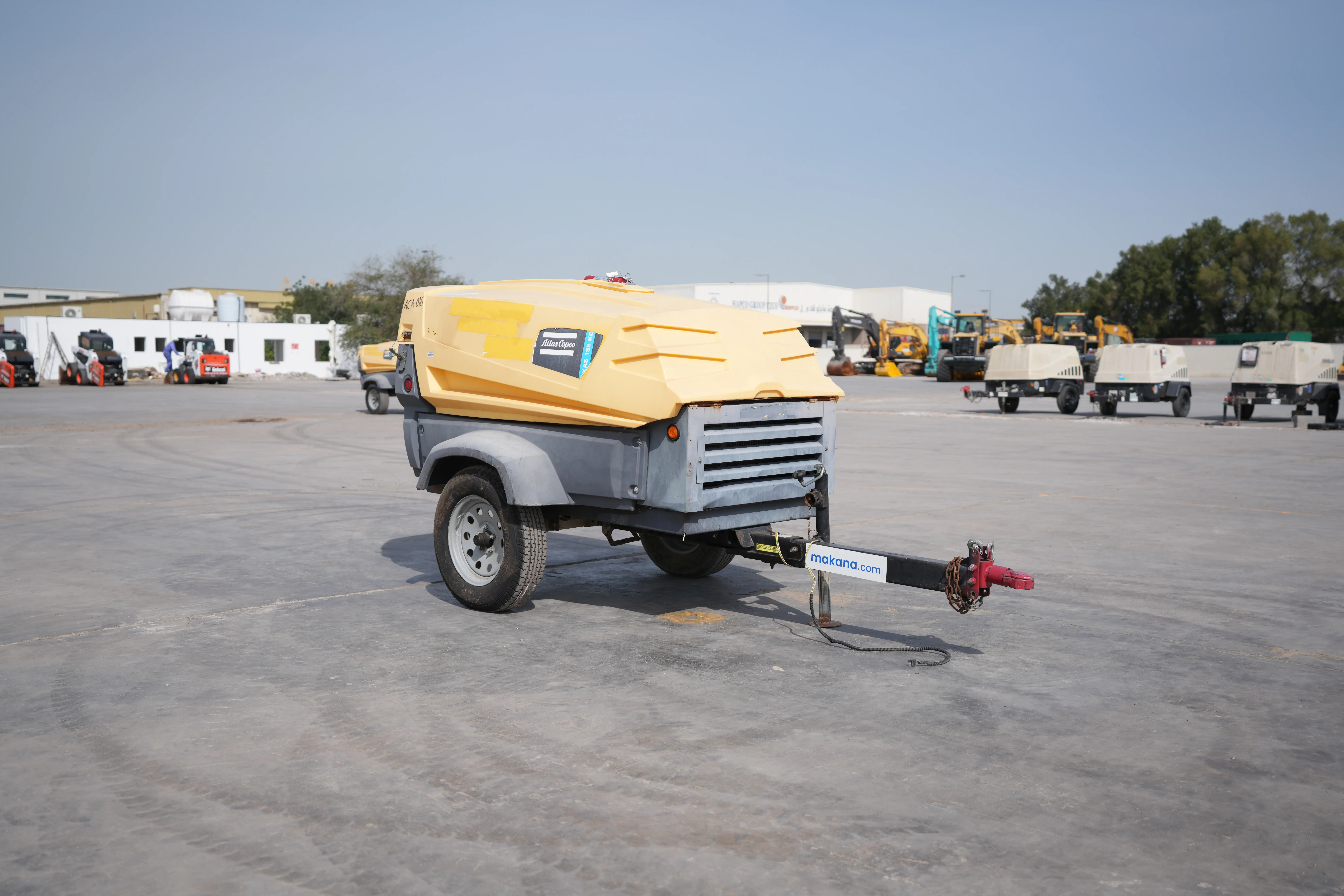 Product-Atlas Copco XAS 185 air compressor-exterior