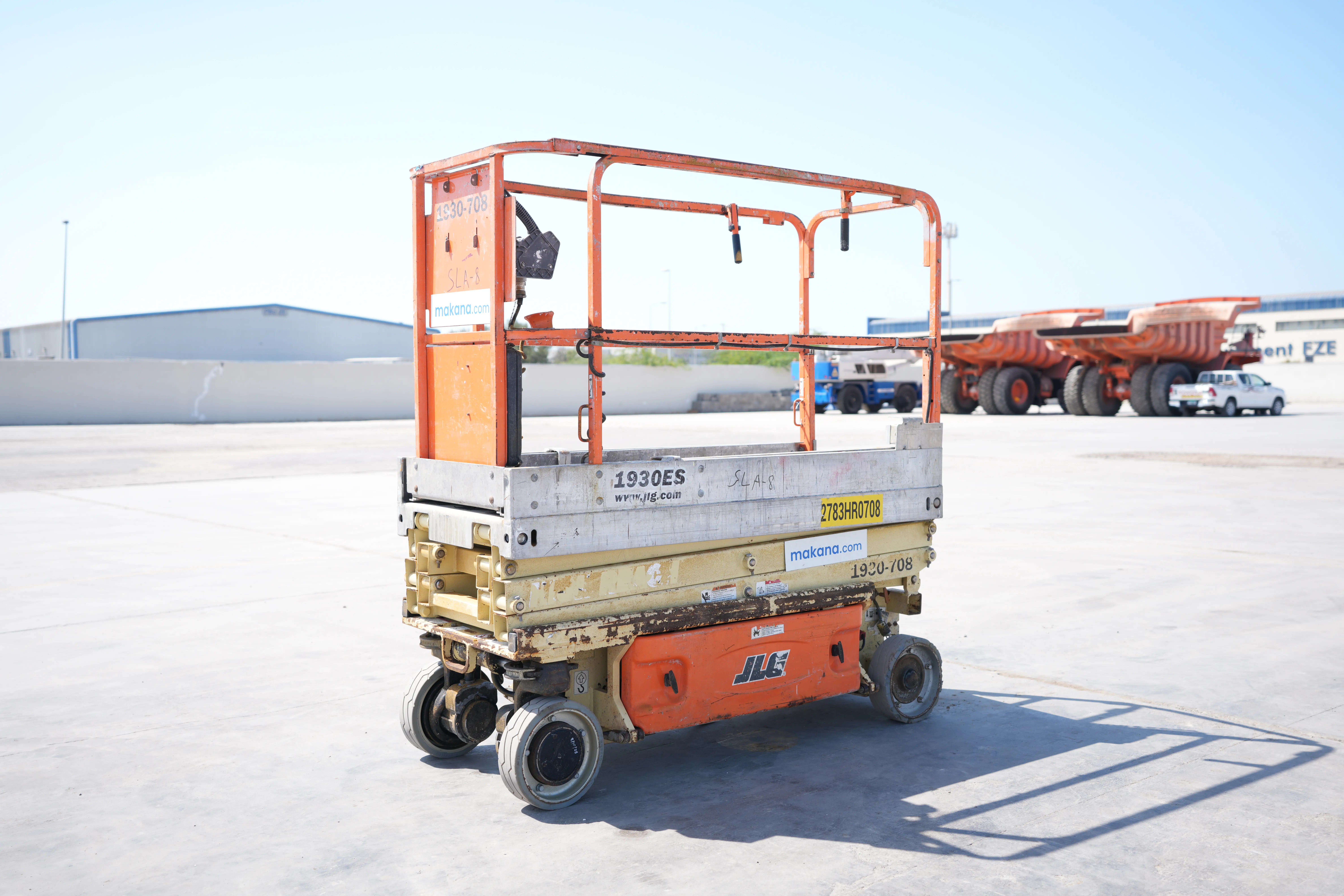 Product-JLG 1930ES electric scissor lift-exterior