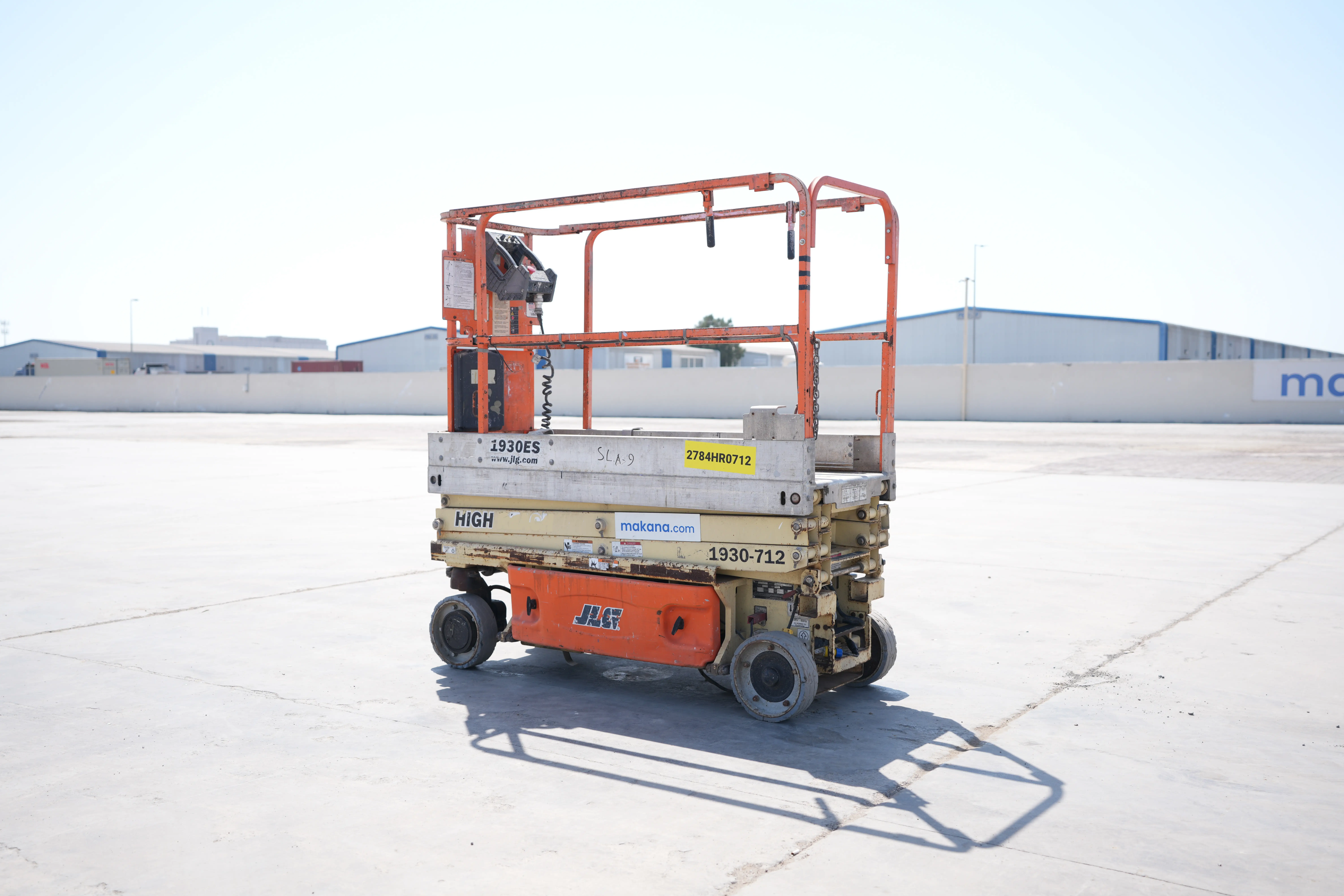 Product-JLG 1930ES electric scissor lift-exterior