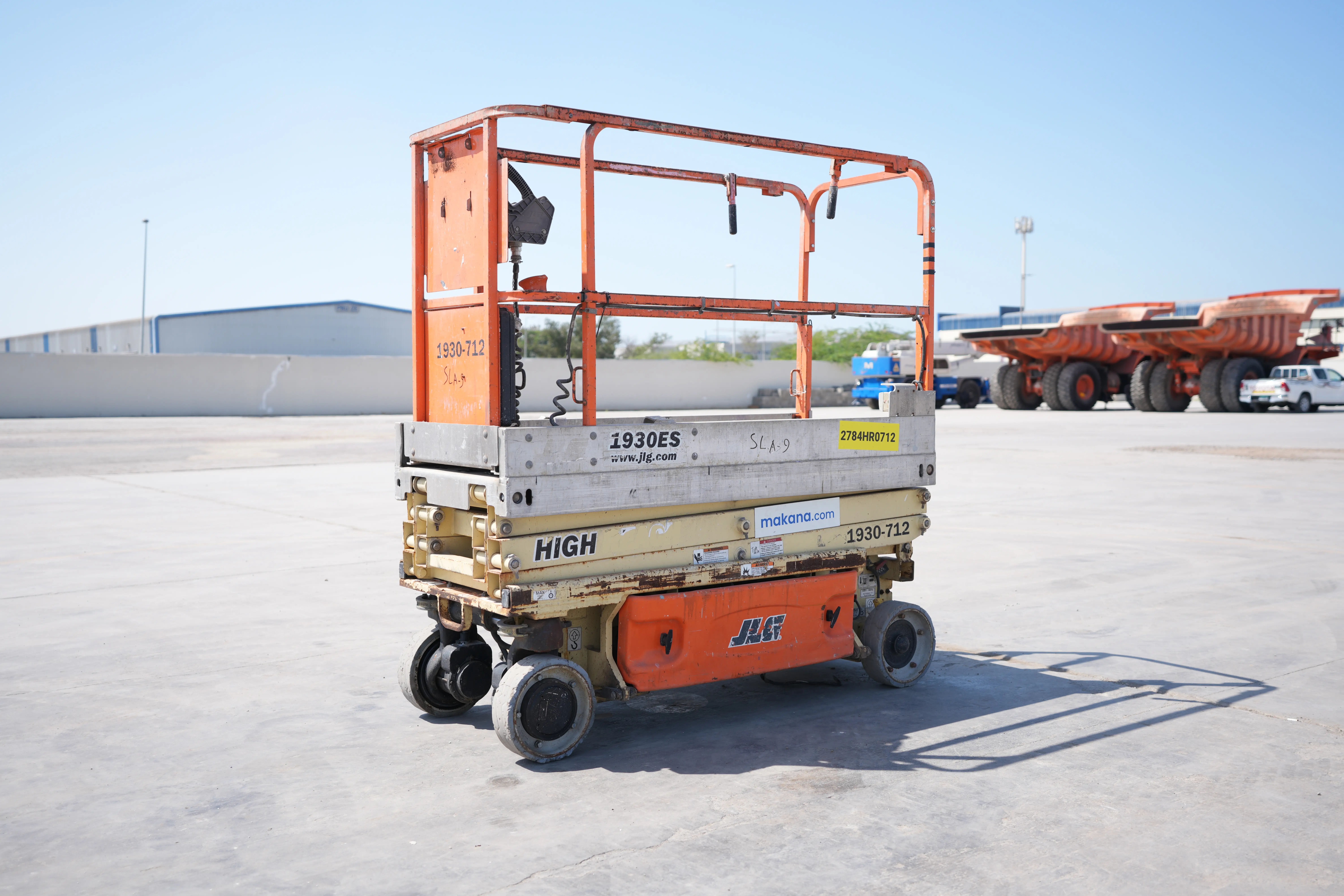 Product-JLG 1930ES electric scissor lift-exterior