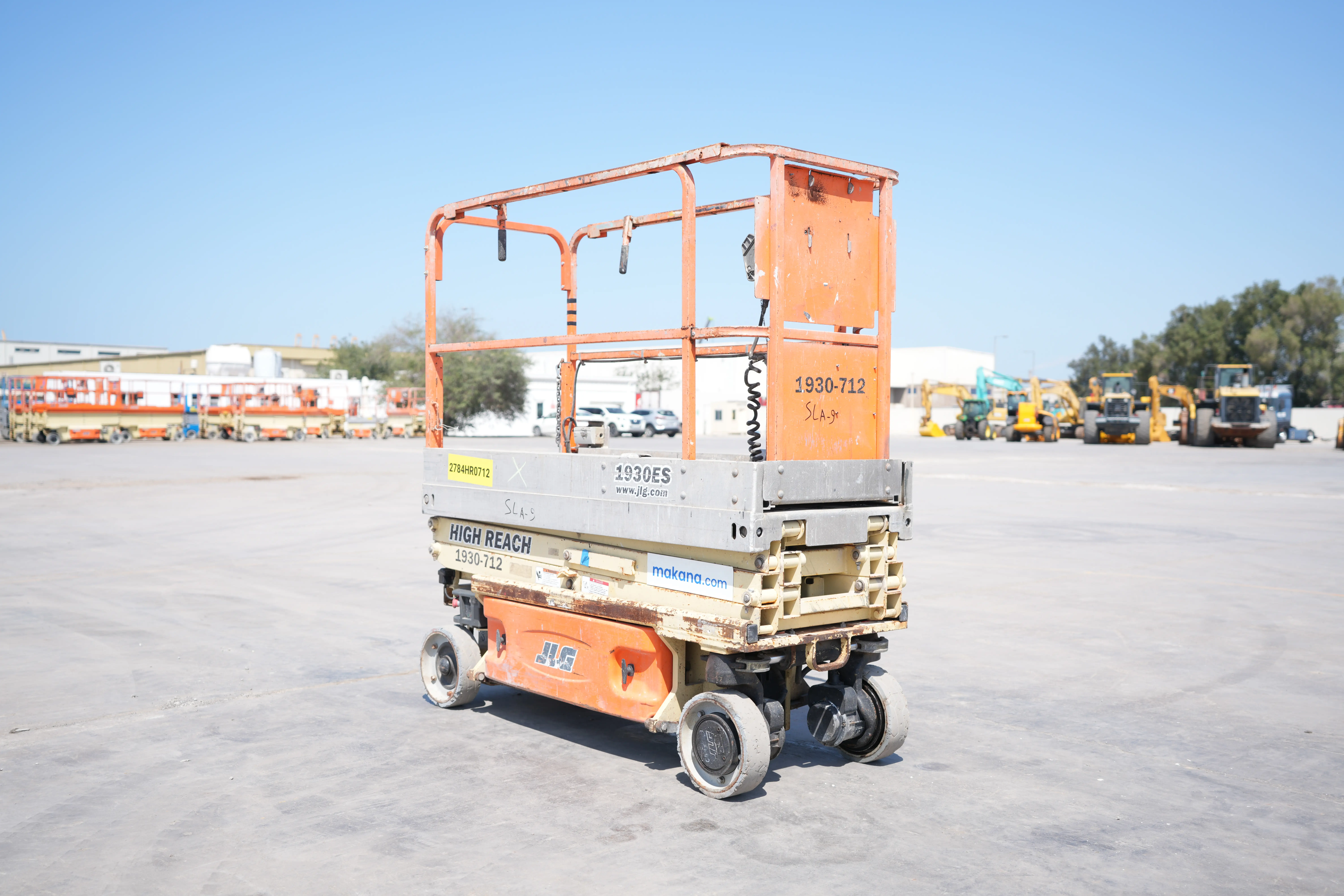 Product-JLG 1930ES electric scissor lift-exterior