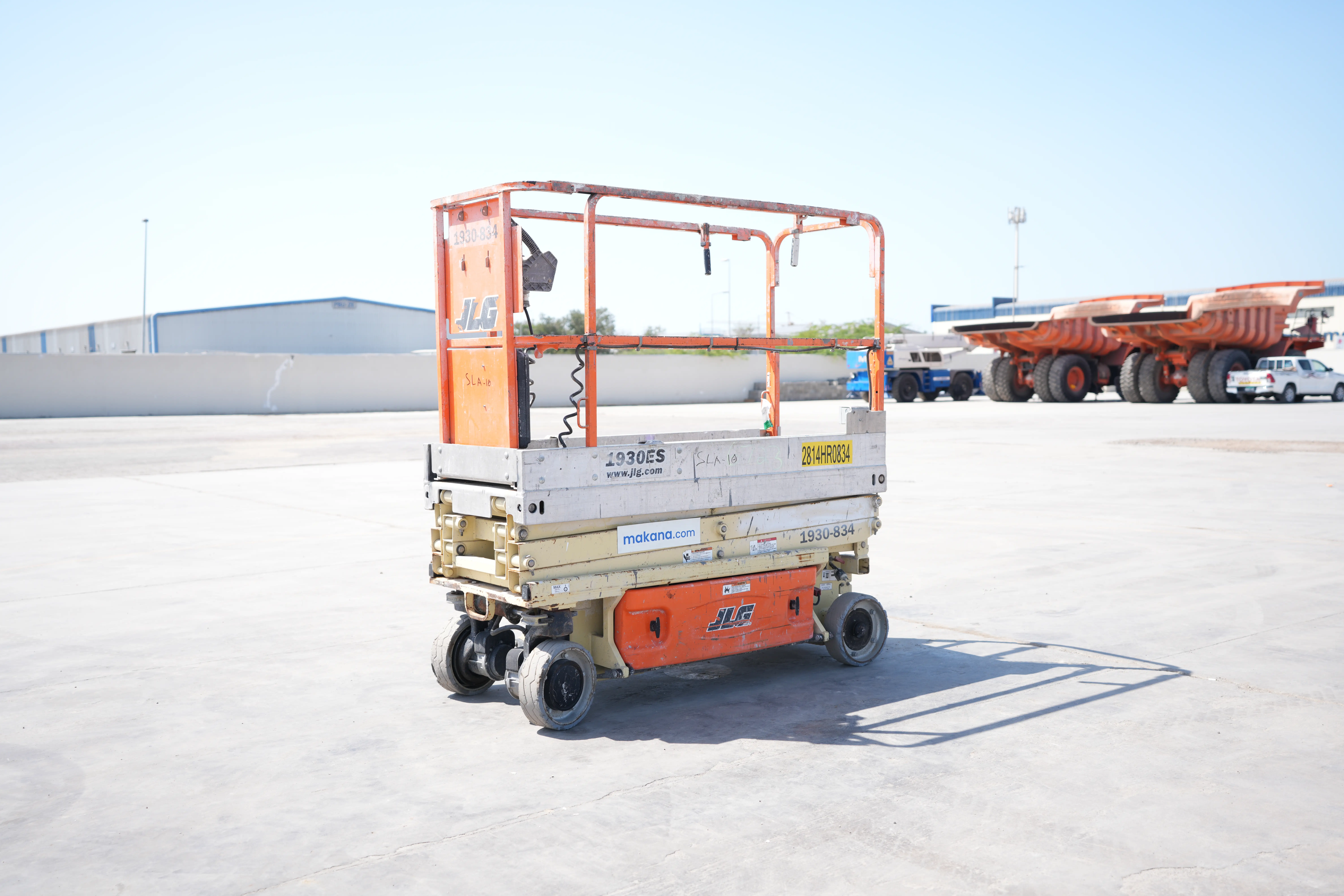 Product-JLG 1930ES electric scissor lift-exterior