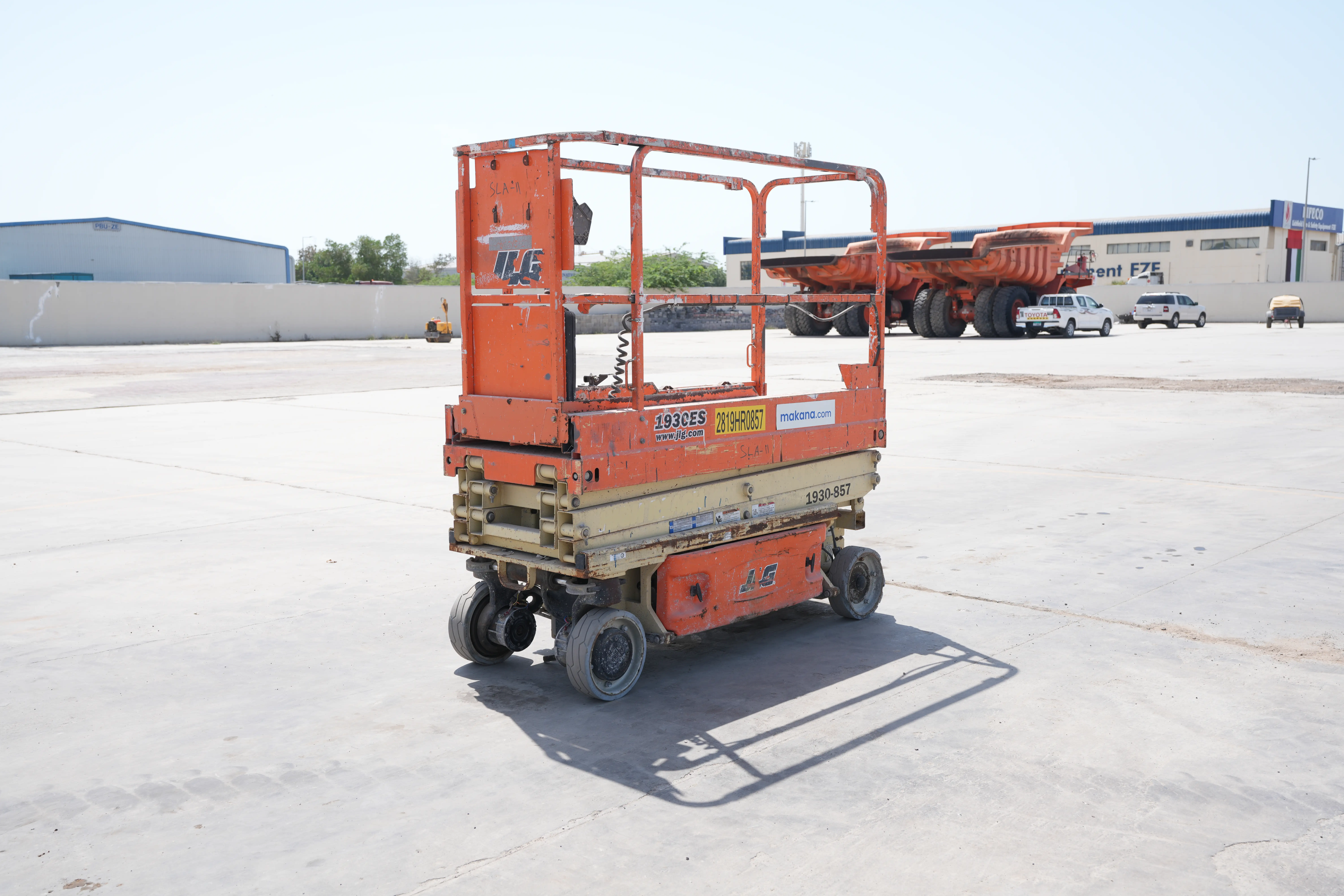 Product-JLG 1930ES electric scissor lift-exterior