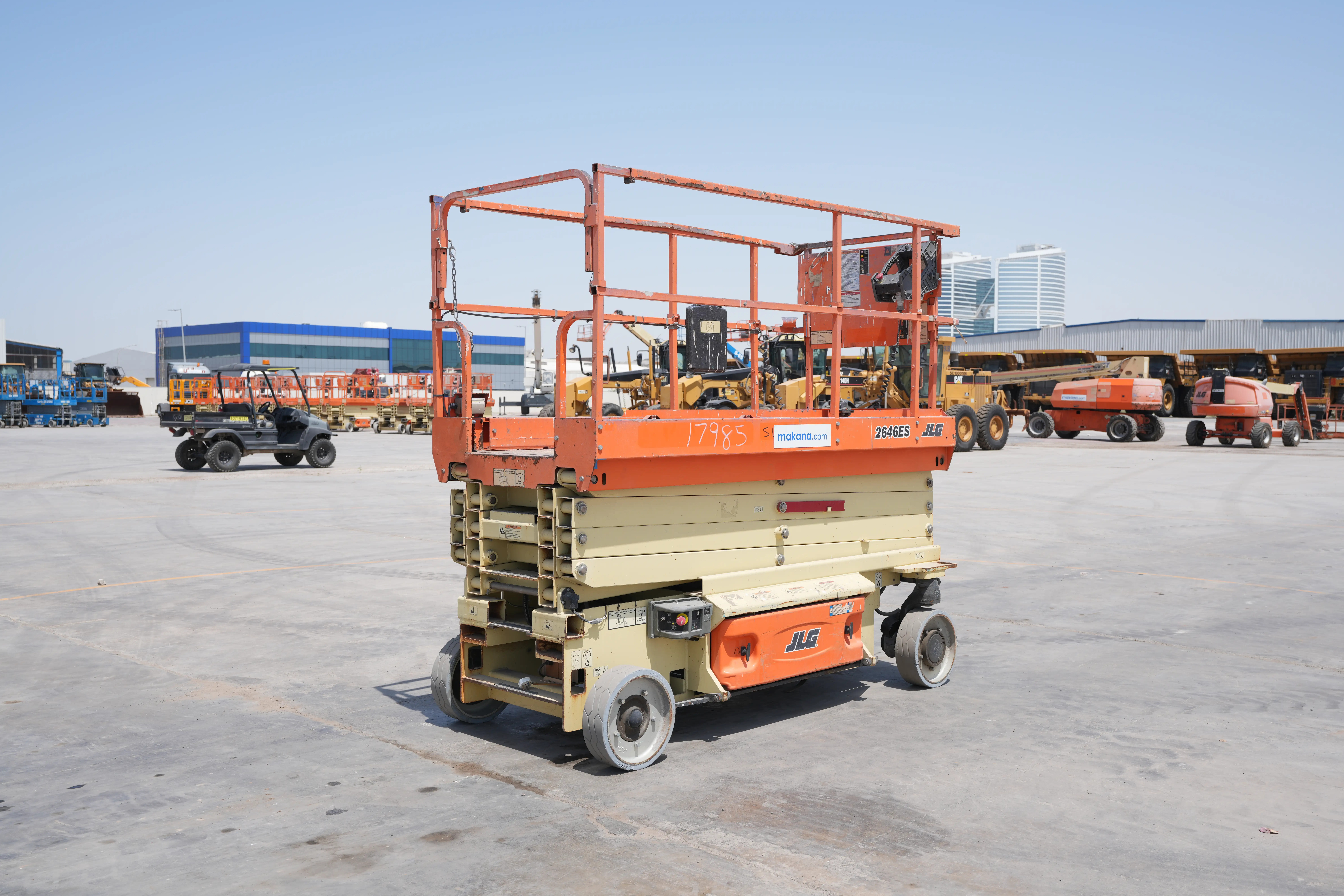Product-JLG 2646ES electric scissor lift-exterior