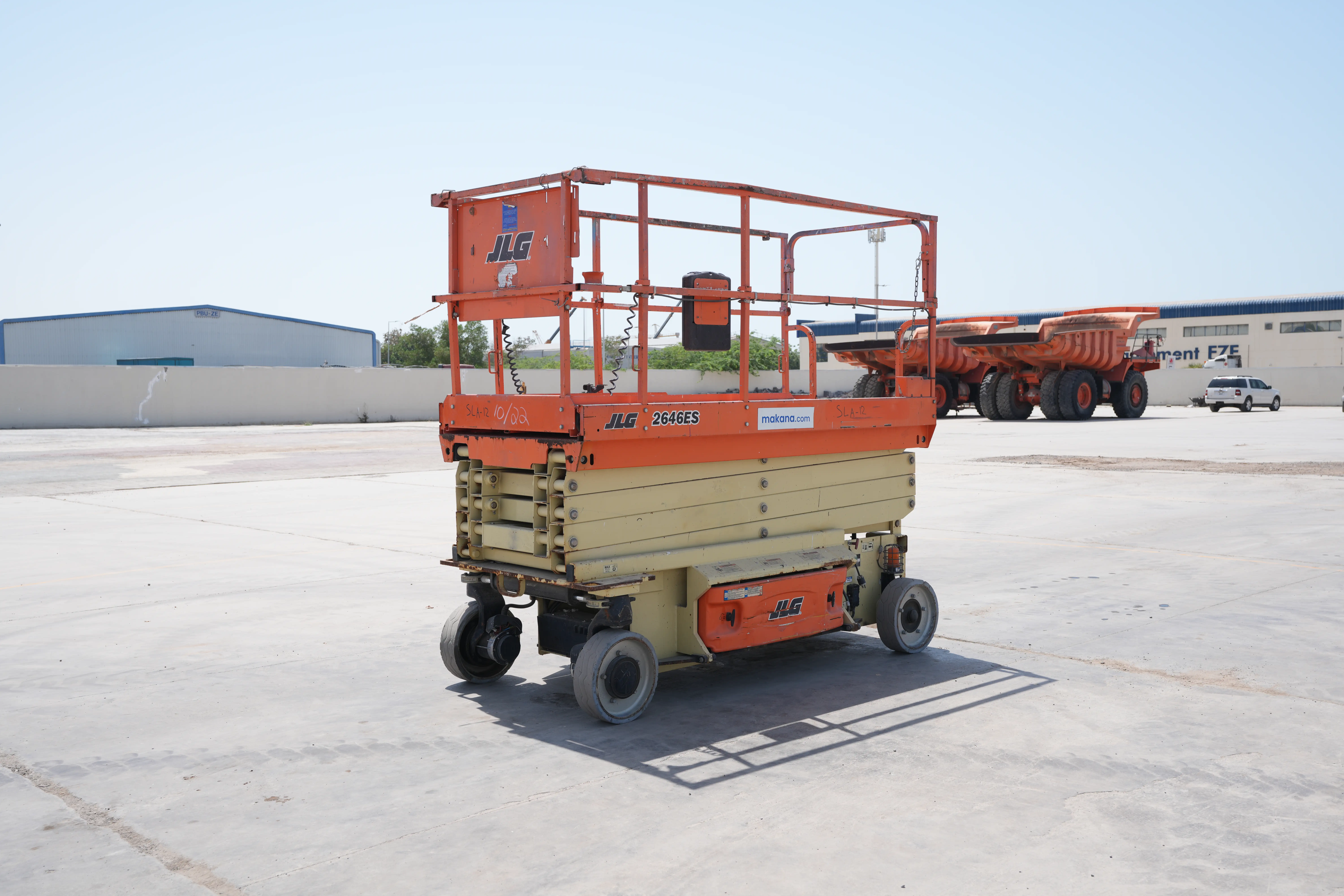 Product-JLG 2646ES electric scissor lift-exterior