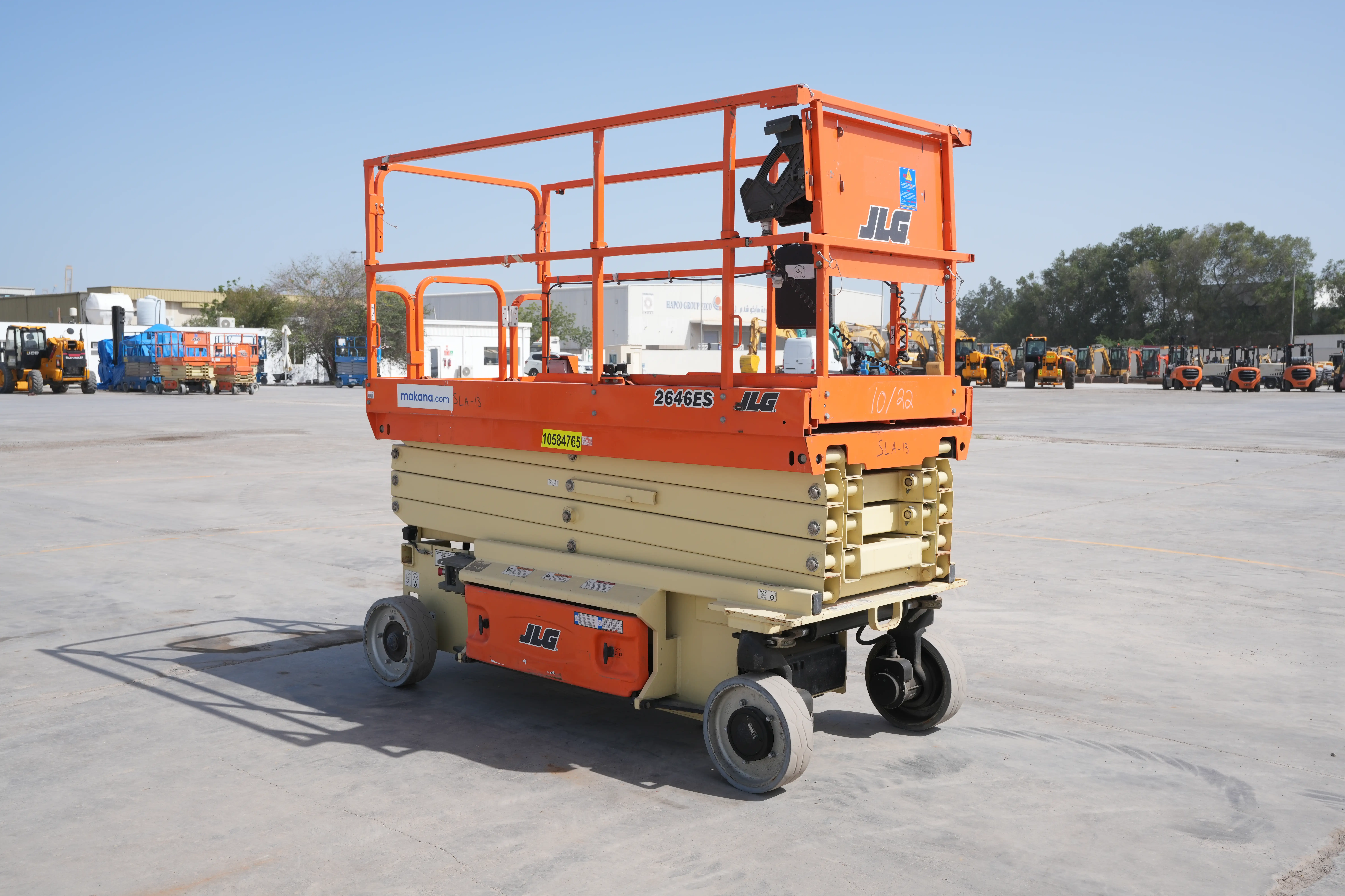 Product-JLG 2646ES electric scissor lift-exterior