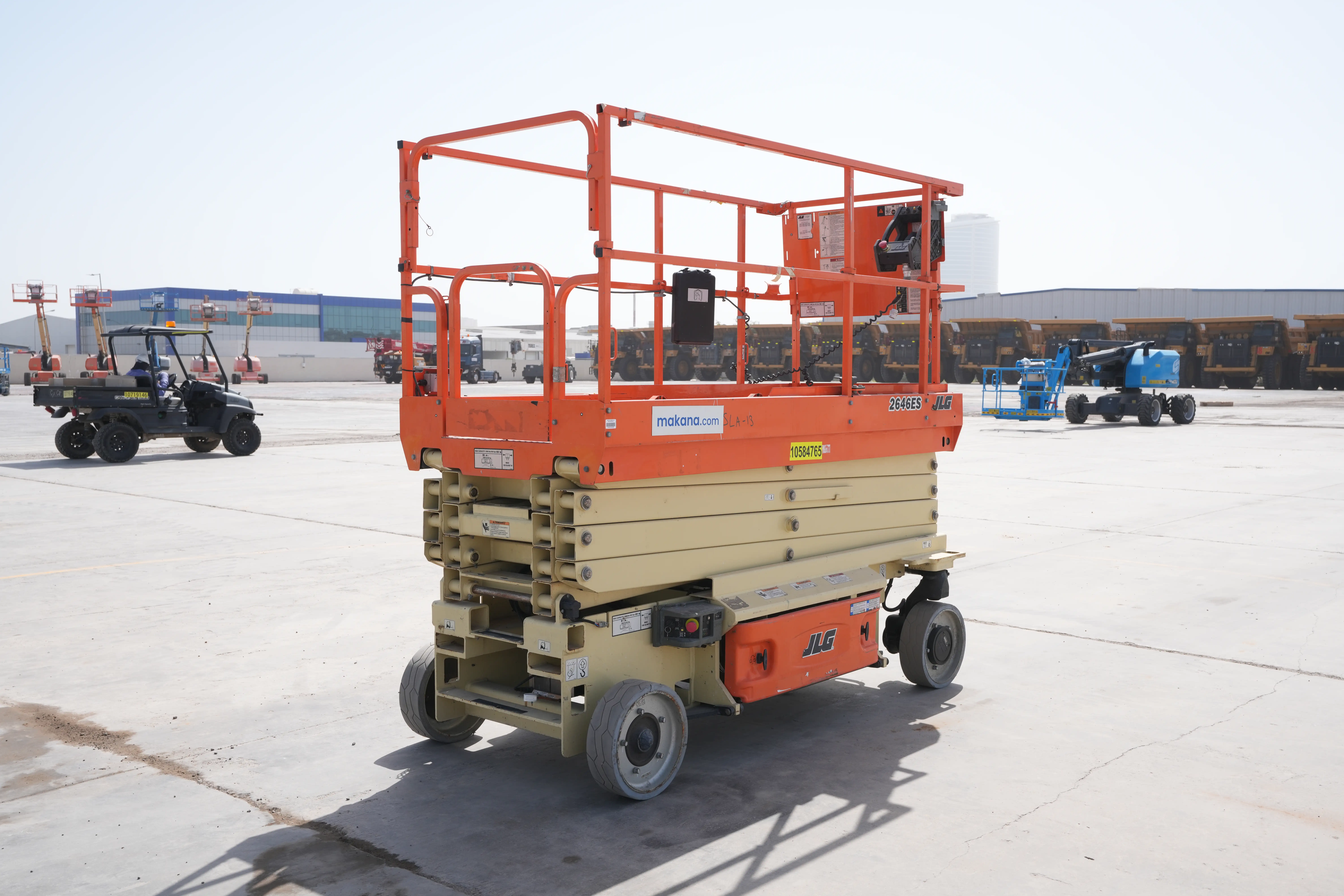 Product-JLG 2646ES electric scissor lift-exterior
