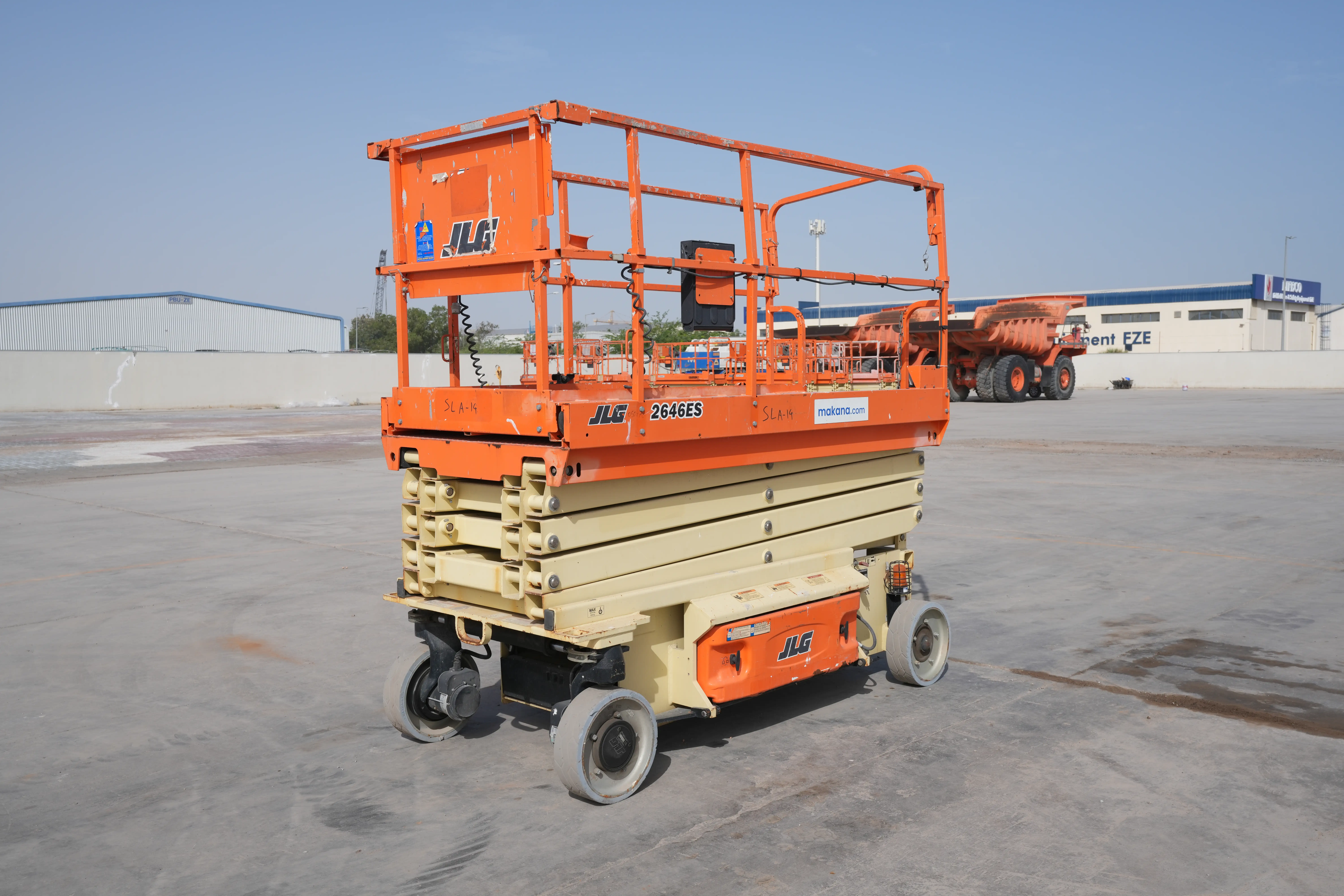 Product-JLG 2646ES electric scissor lift-exterior
