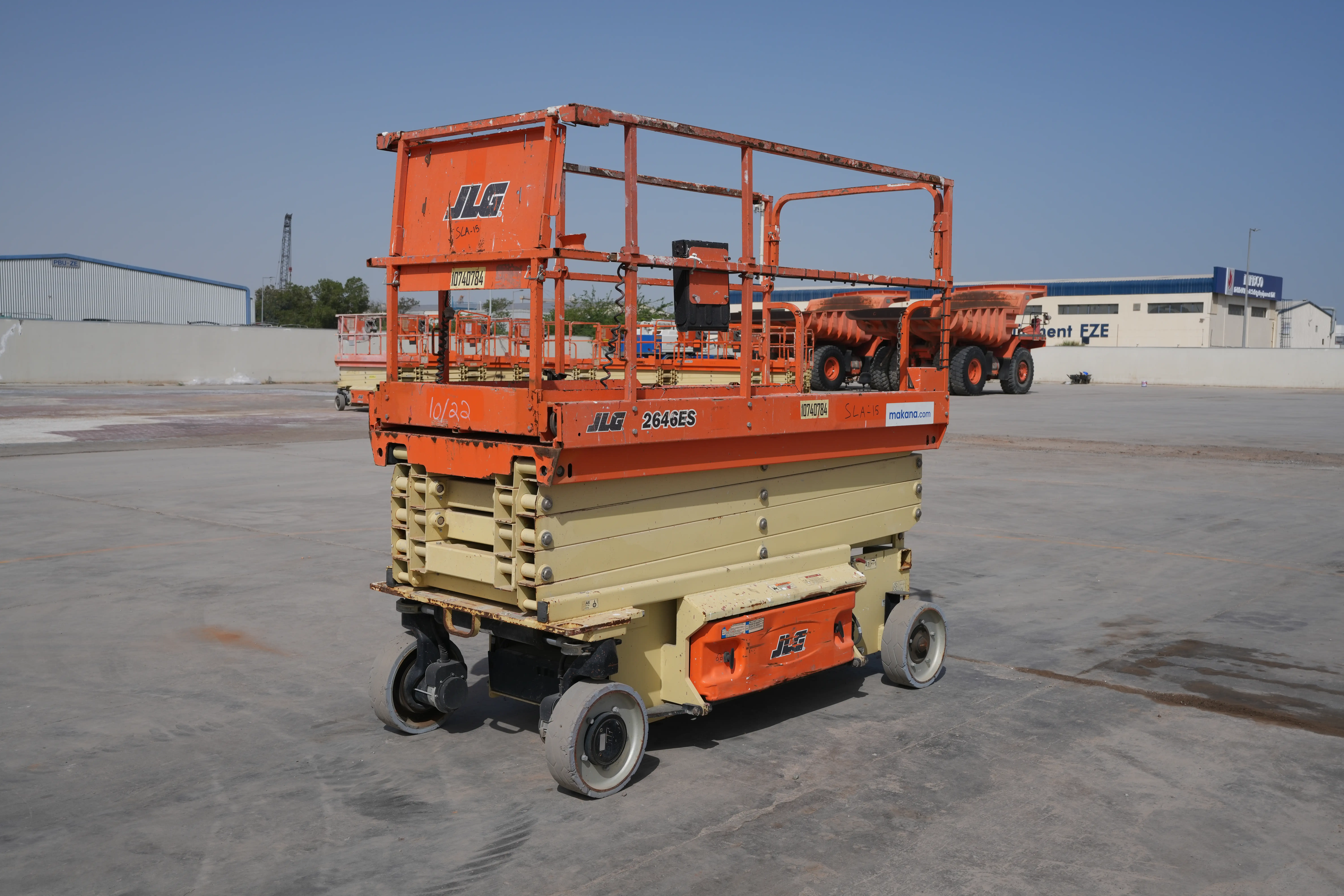 Product-JLG 2646ES electric scissor lift-exterior