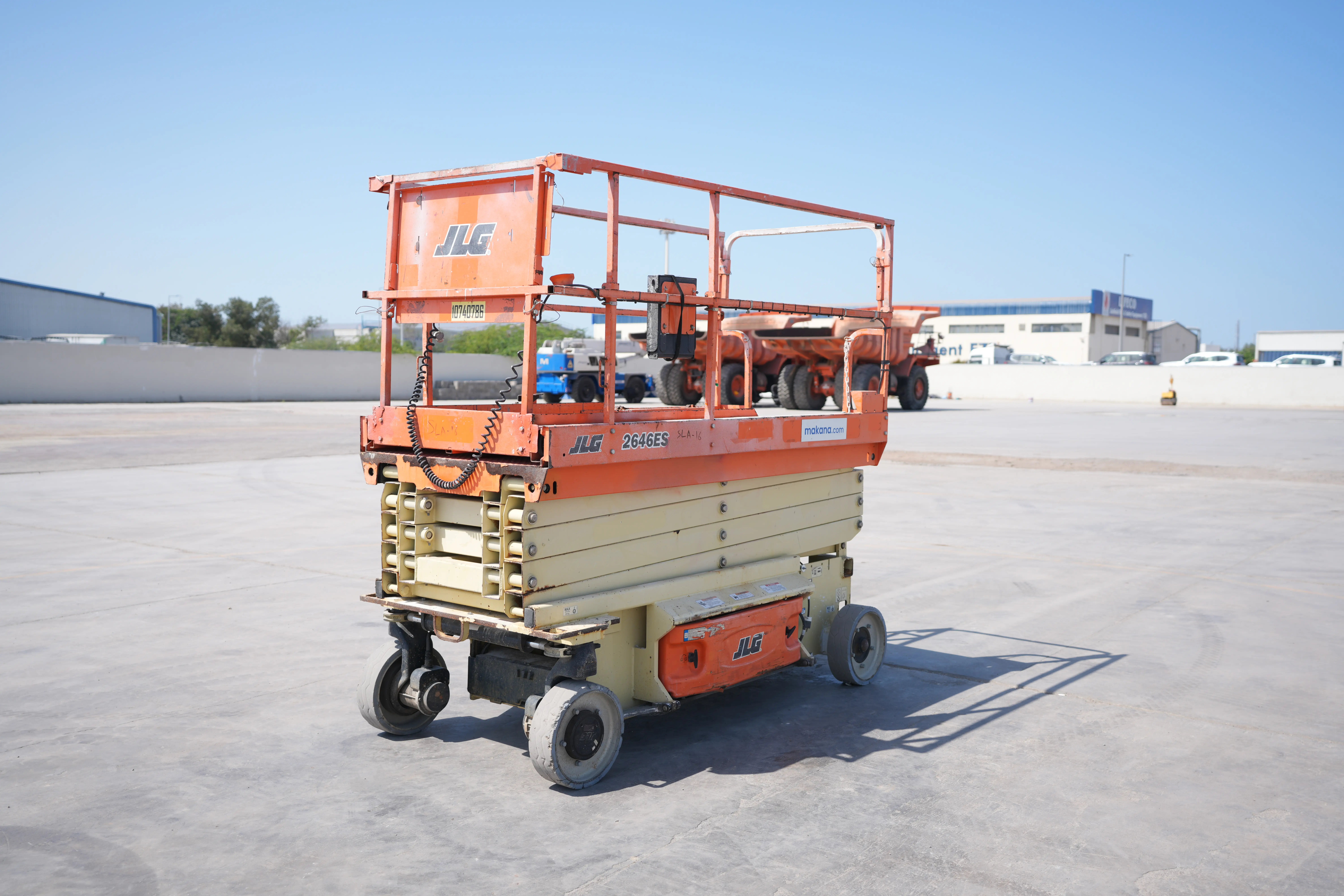 Product-JLG 2646ES electric scissor lift-exterior