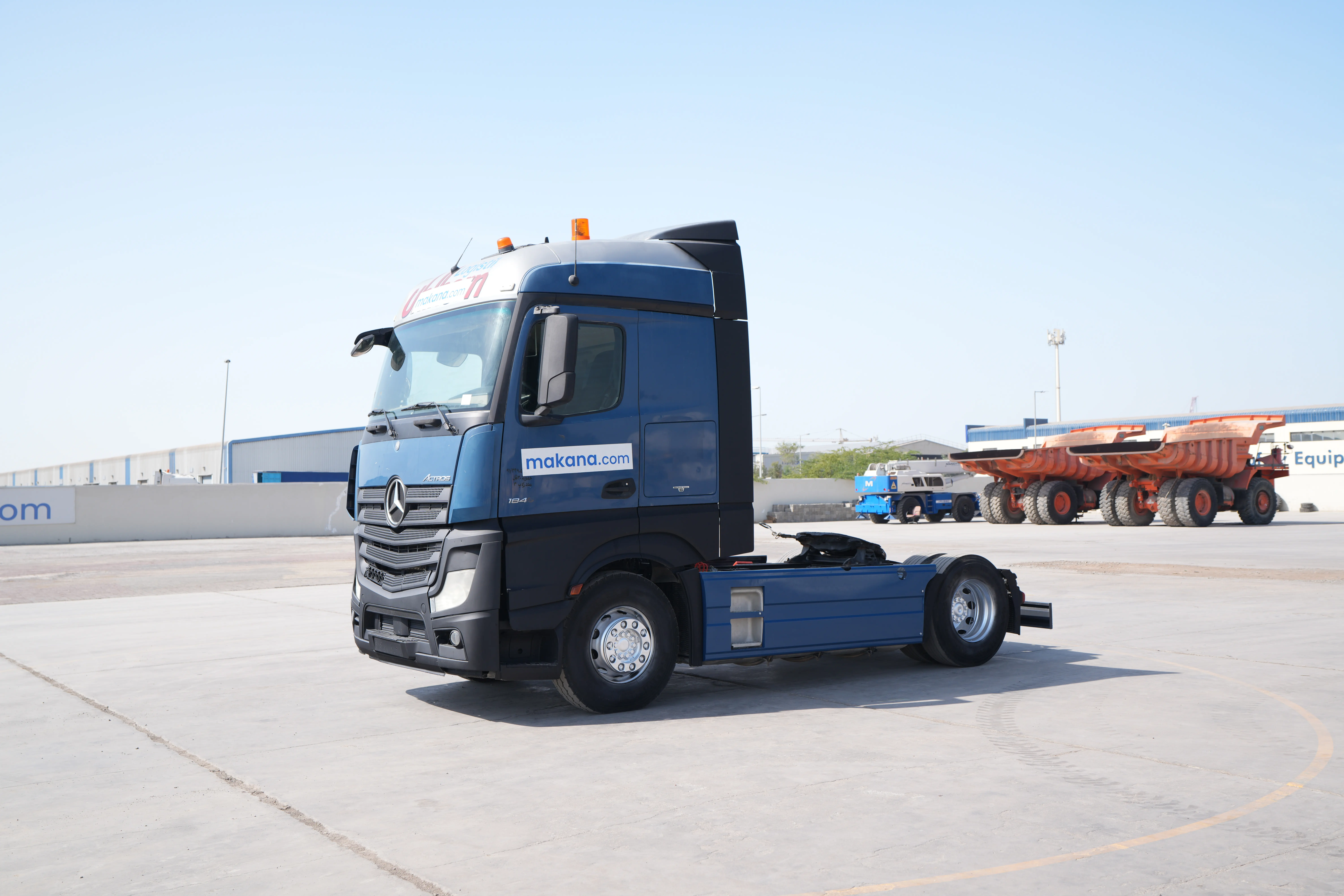 Product-Mercedes-benz Actros 1845 4x2 trailer truck head-exterior