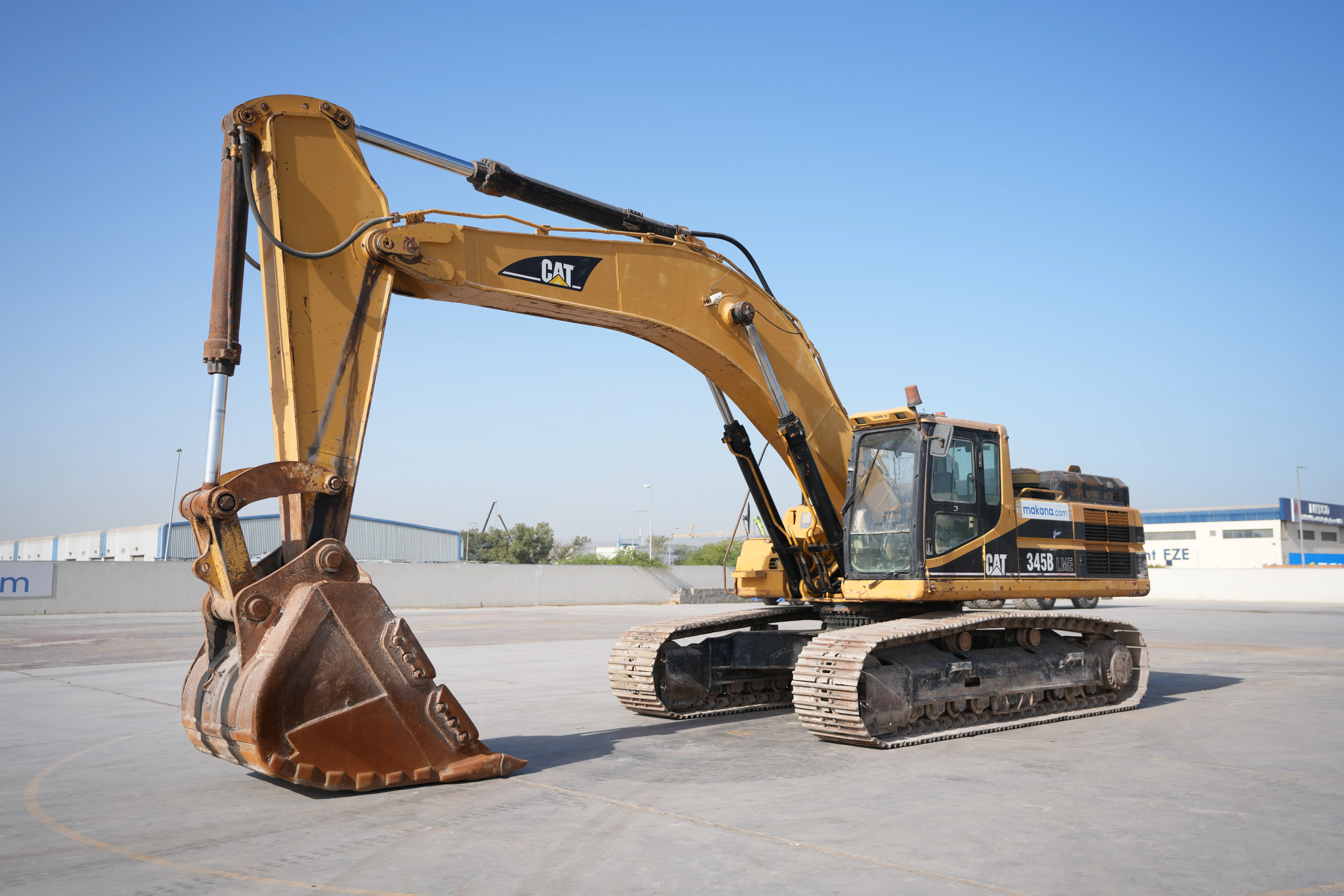 Product-Cat 345B LME Series II large excavator-exterior