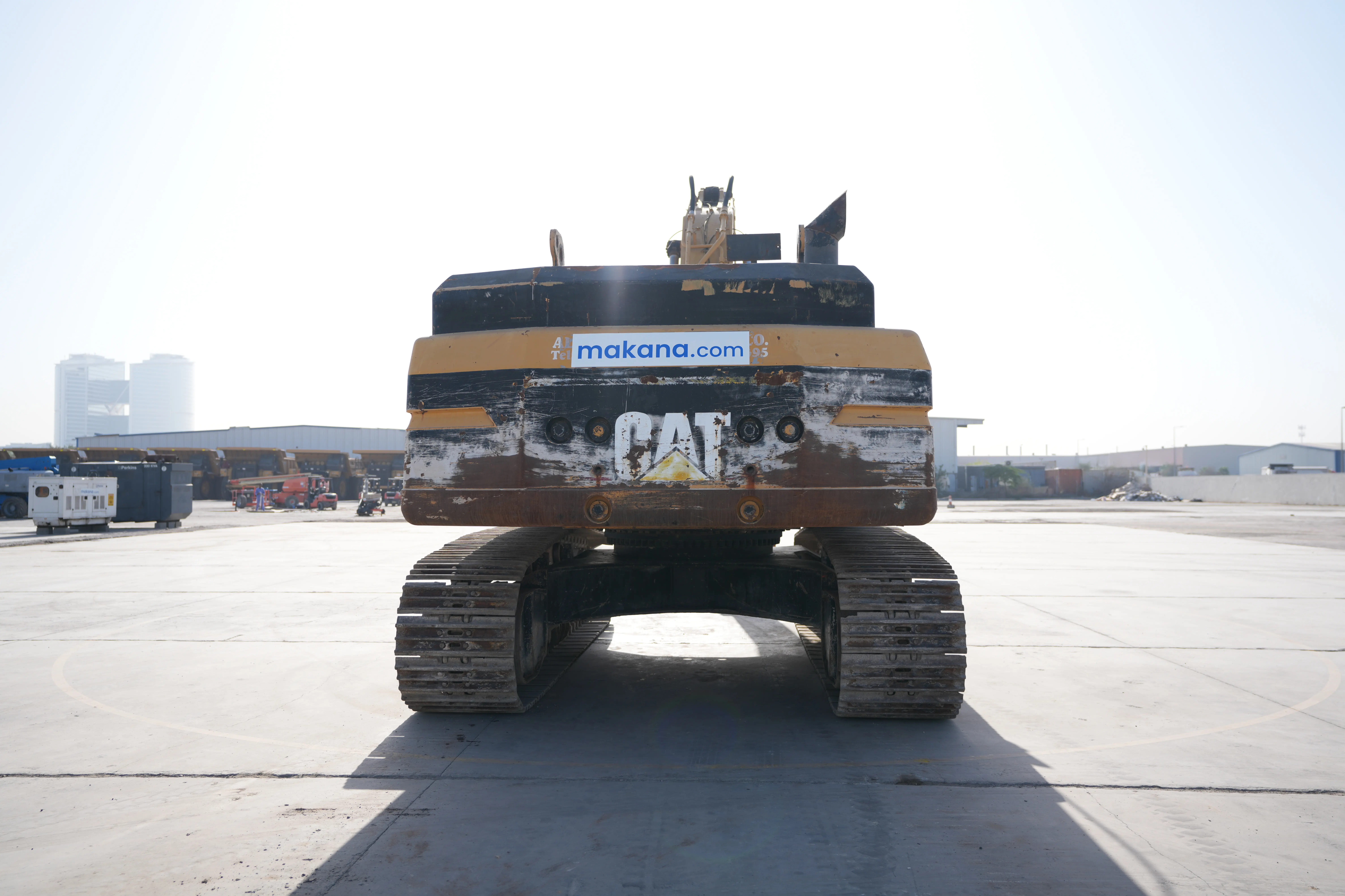 Product-Cat 345B LME Series II large excavator-exterior