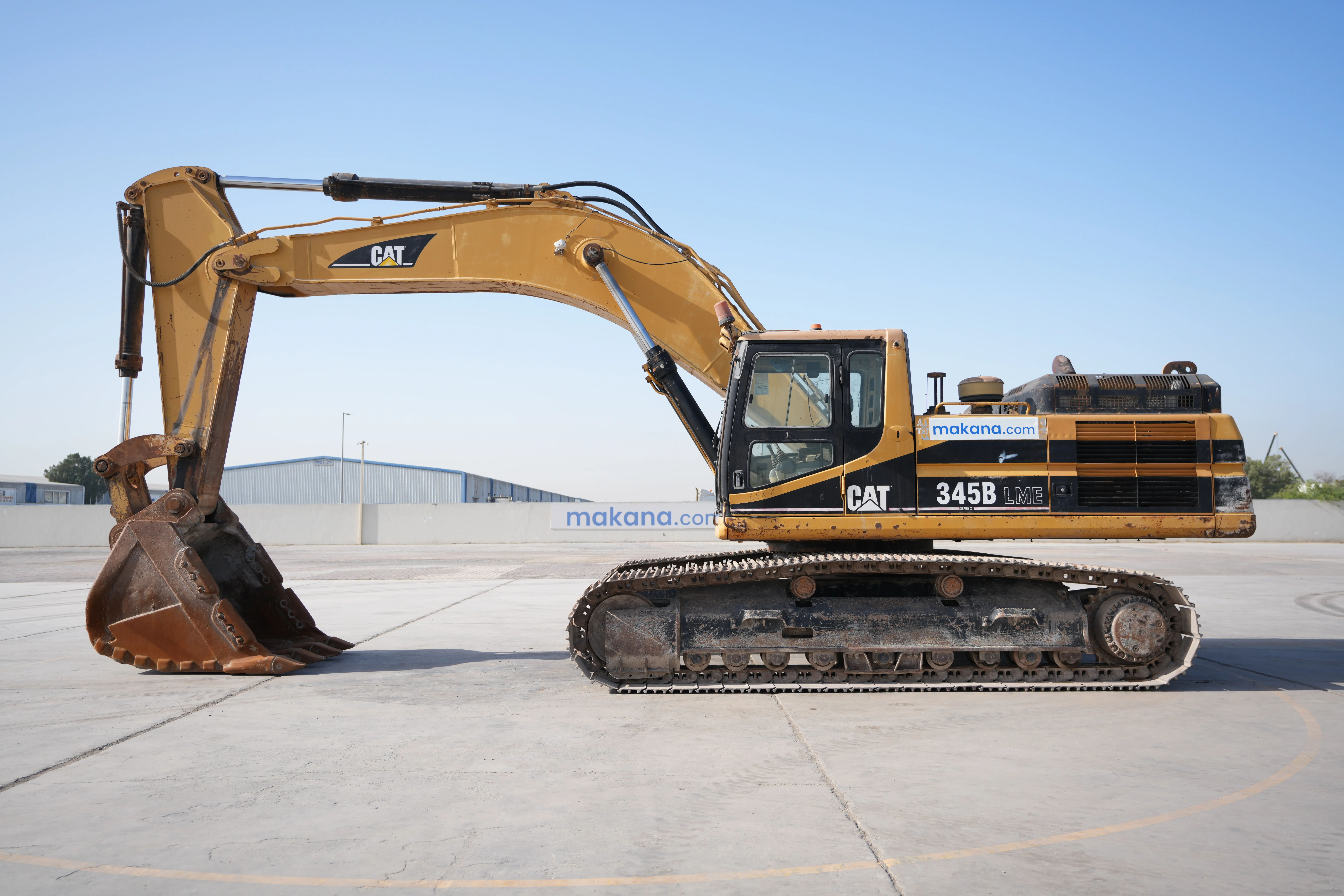 Product-Cat 345B LME Series II large excavator-exterior