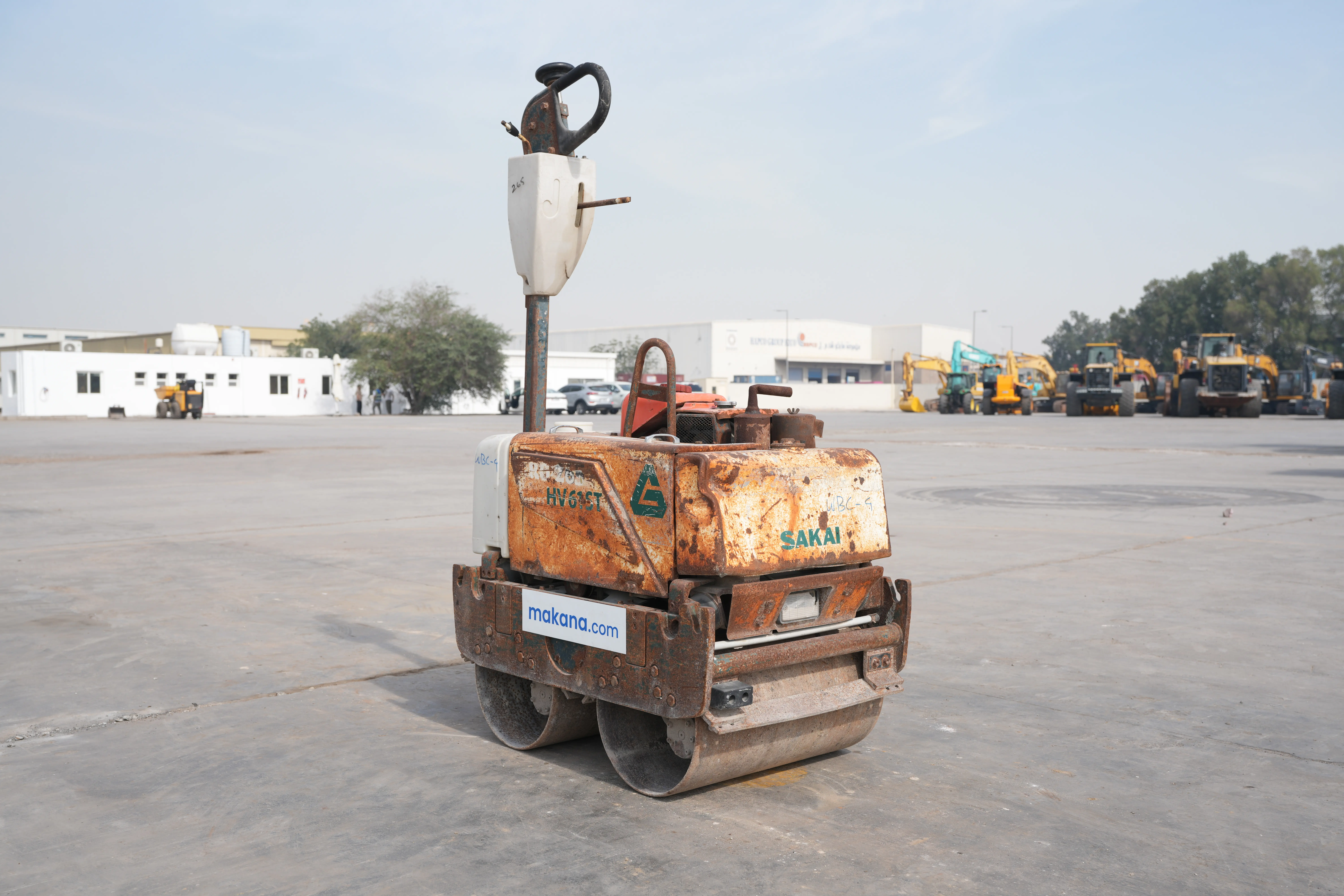 Product-Sakai HV61ST walk-behind roller-exterior