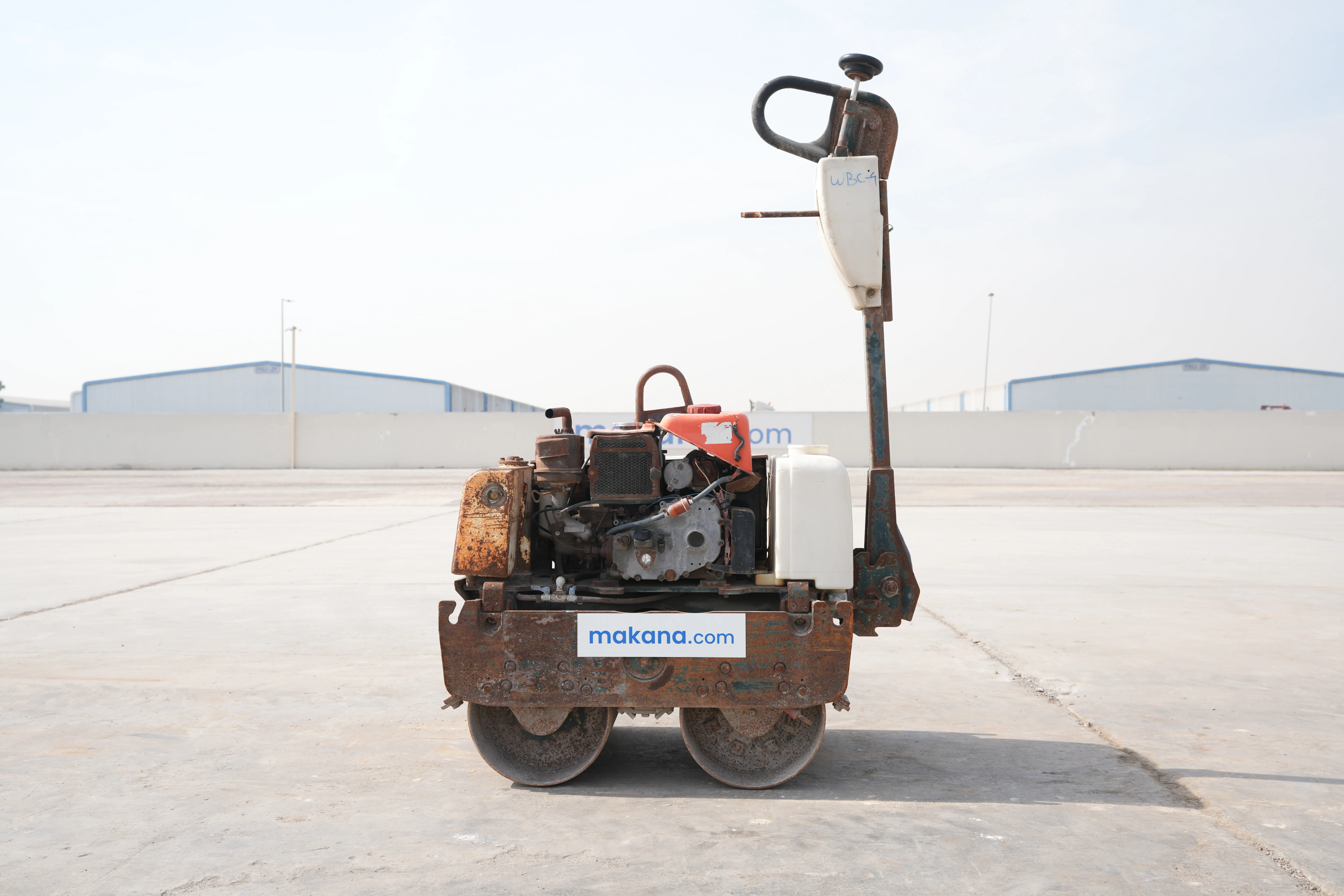 Product-Sakai HV61ST walk-behind roller-exterior