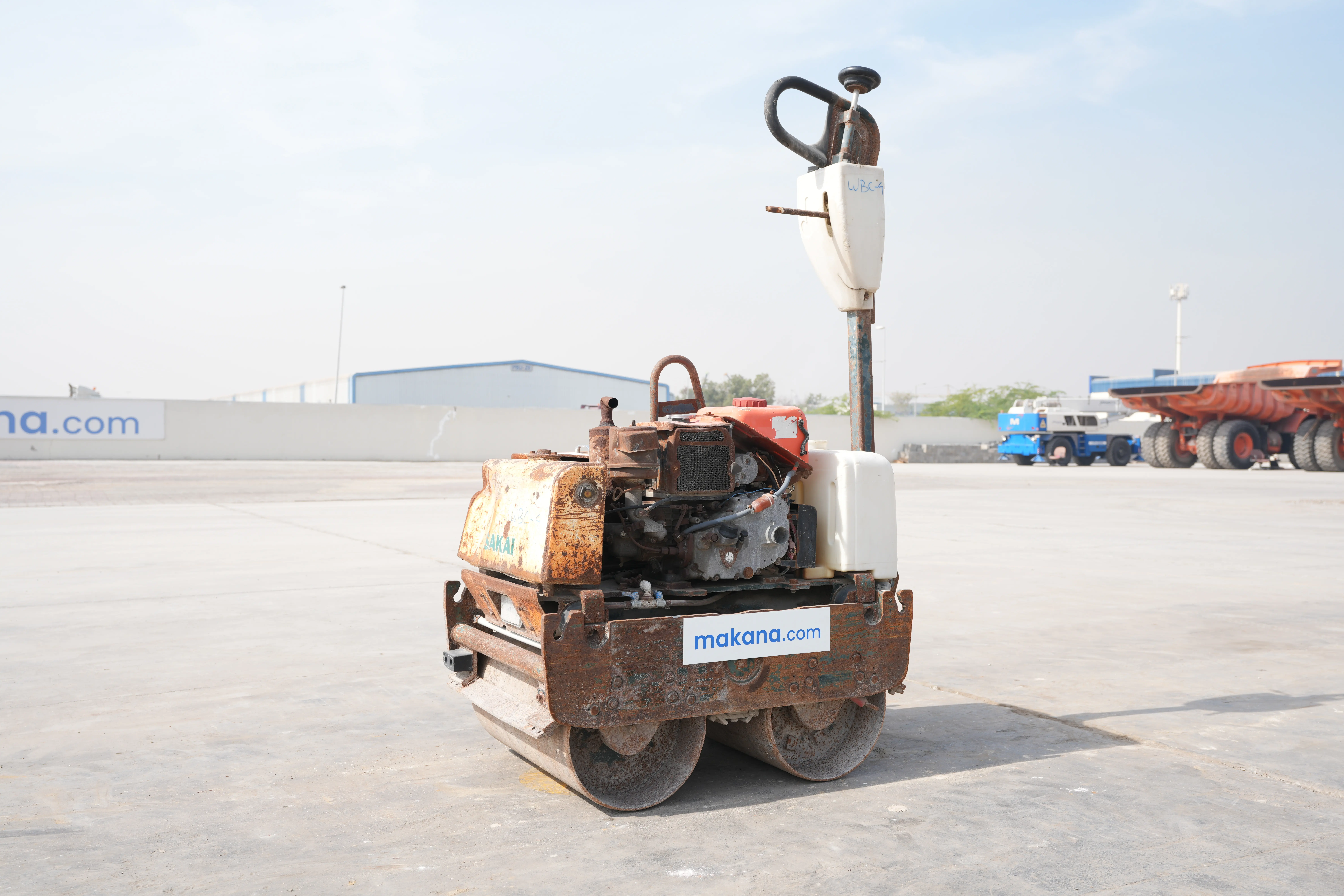 Product-Sakai HV61ST walk-behind roller-exterior