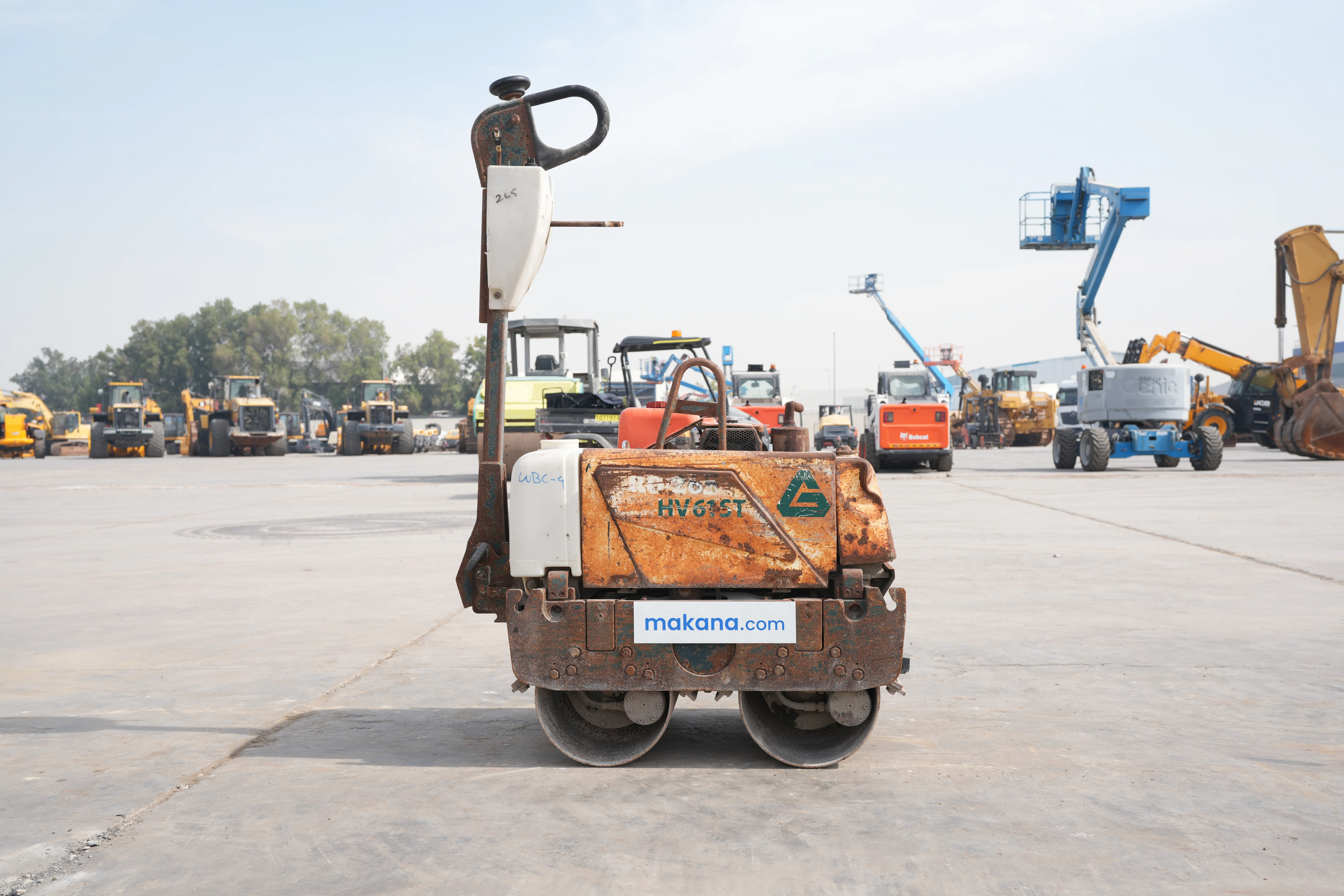Product-Sakai HV61ST walk-behind roller-exterior