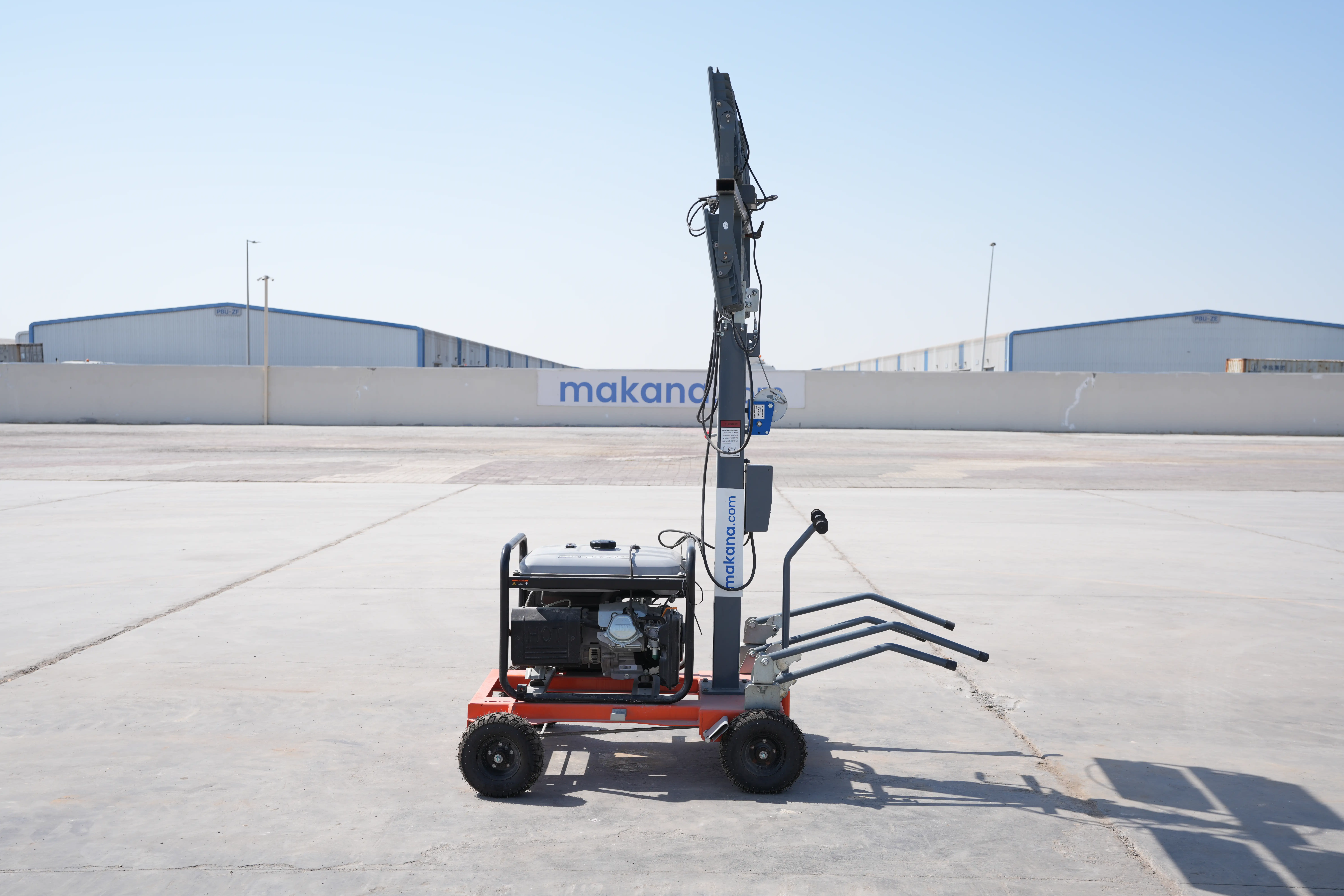 Product-Furd FZM-1000B light tower with generator-exterior