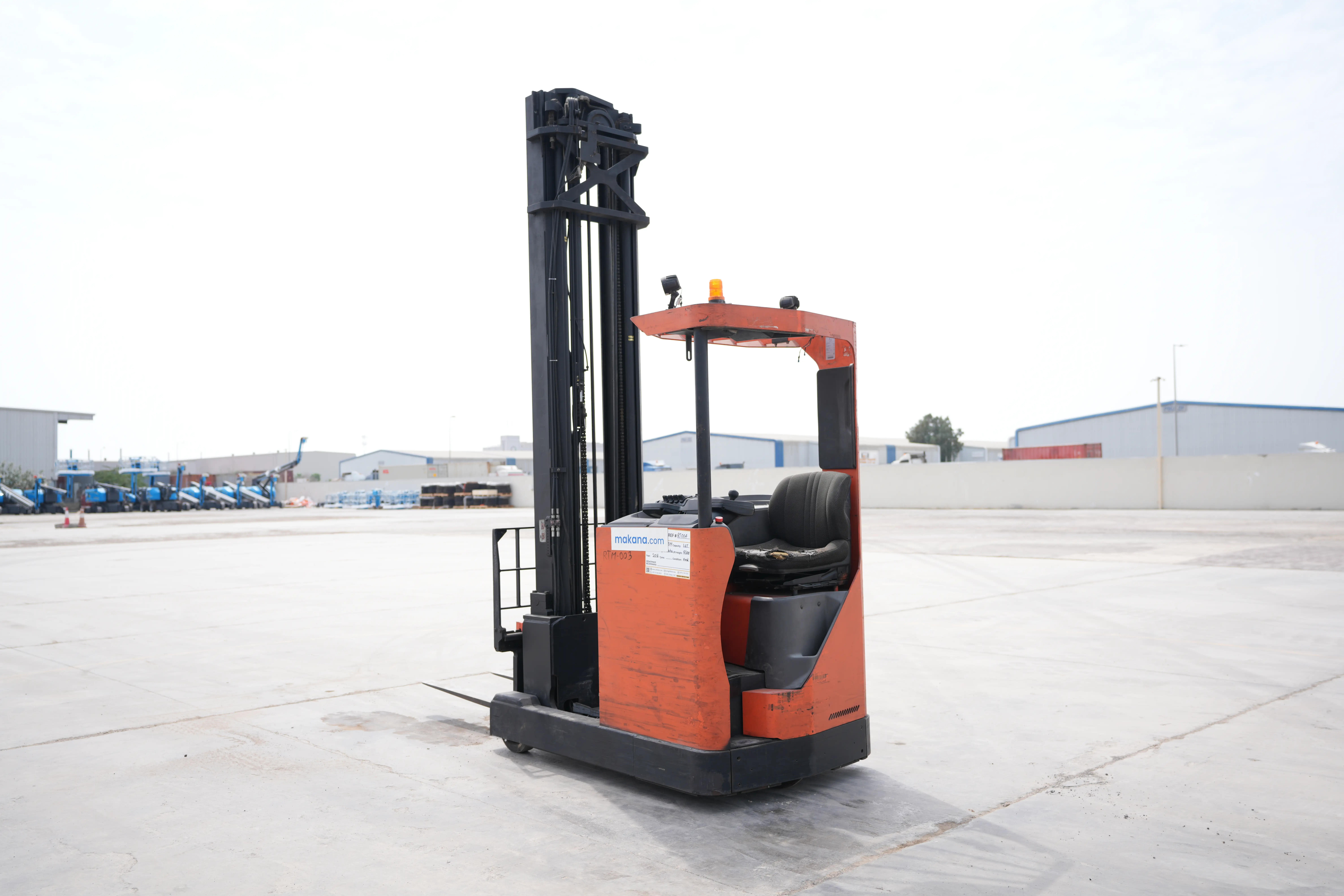 Product-Toyota Reflex RRE160M reach truck-exterior
