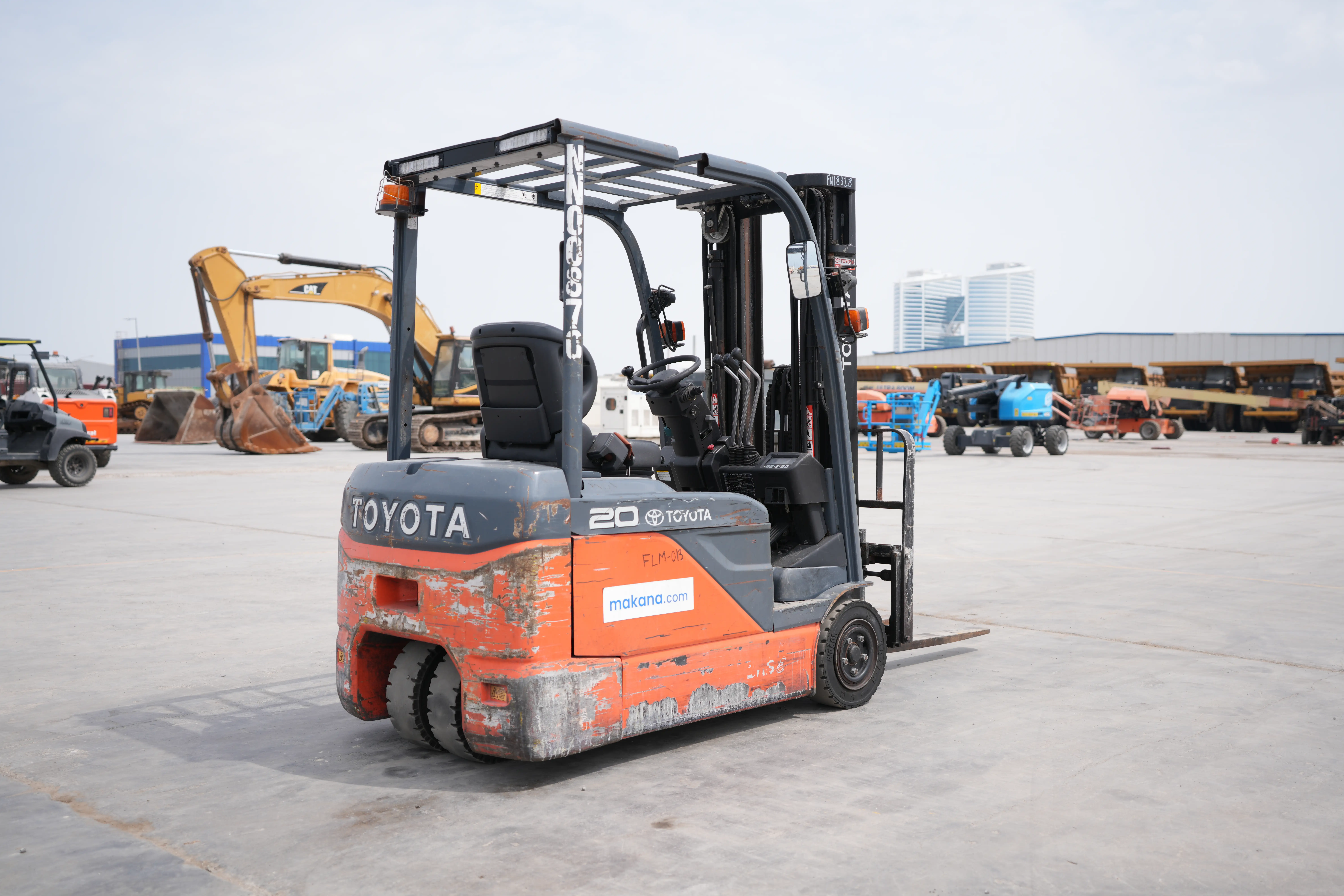 Product-Toyota 8FBE20 electric forklift-exterior