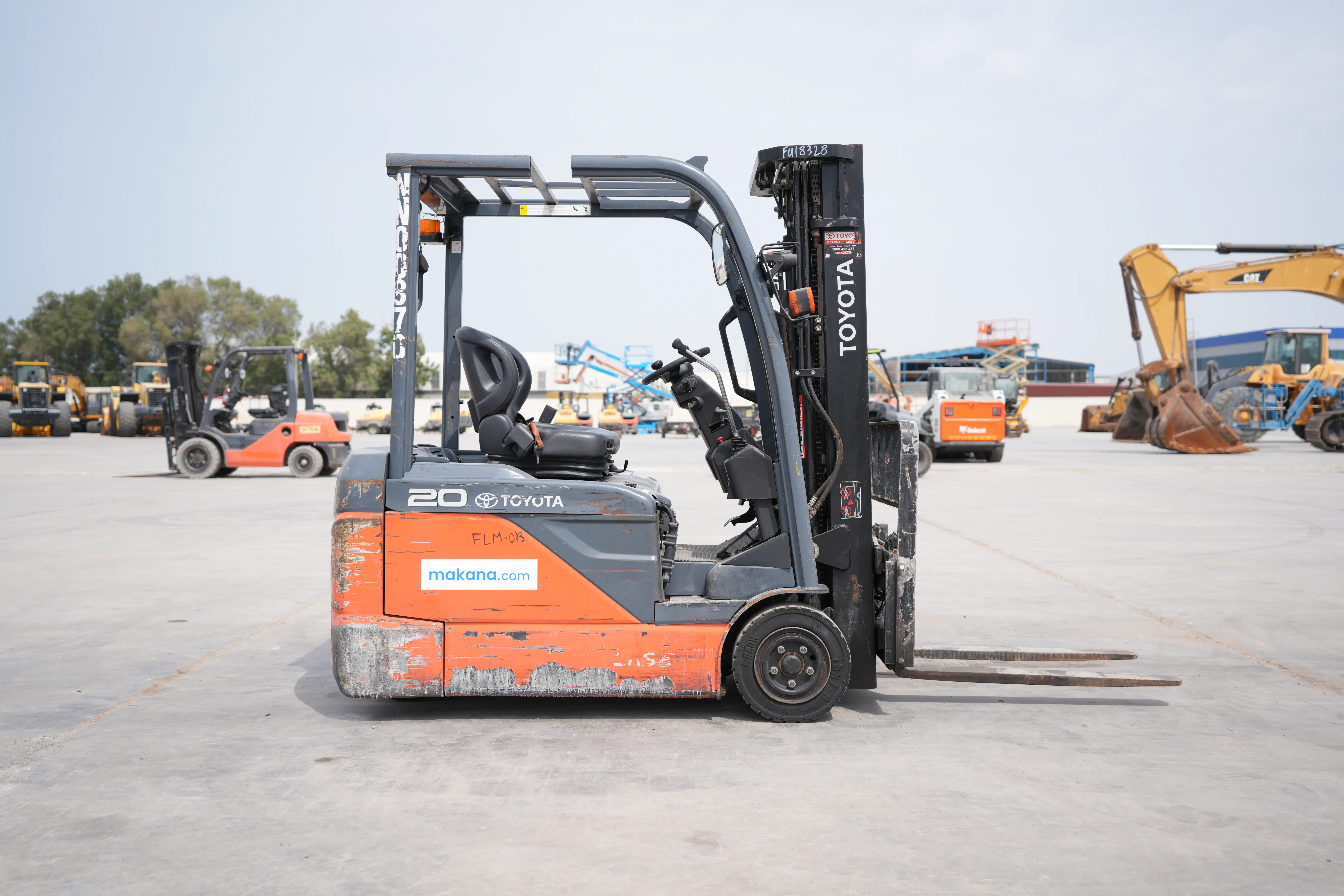 Product-Toyota 8FBE20 electric forklift-exterior