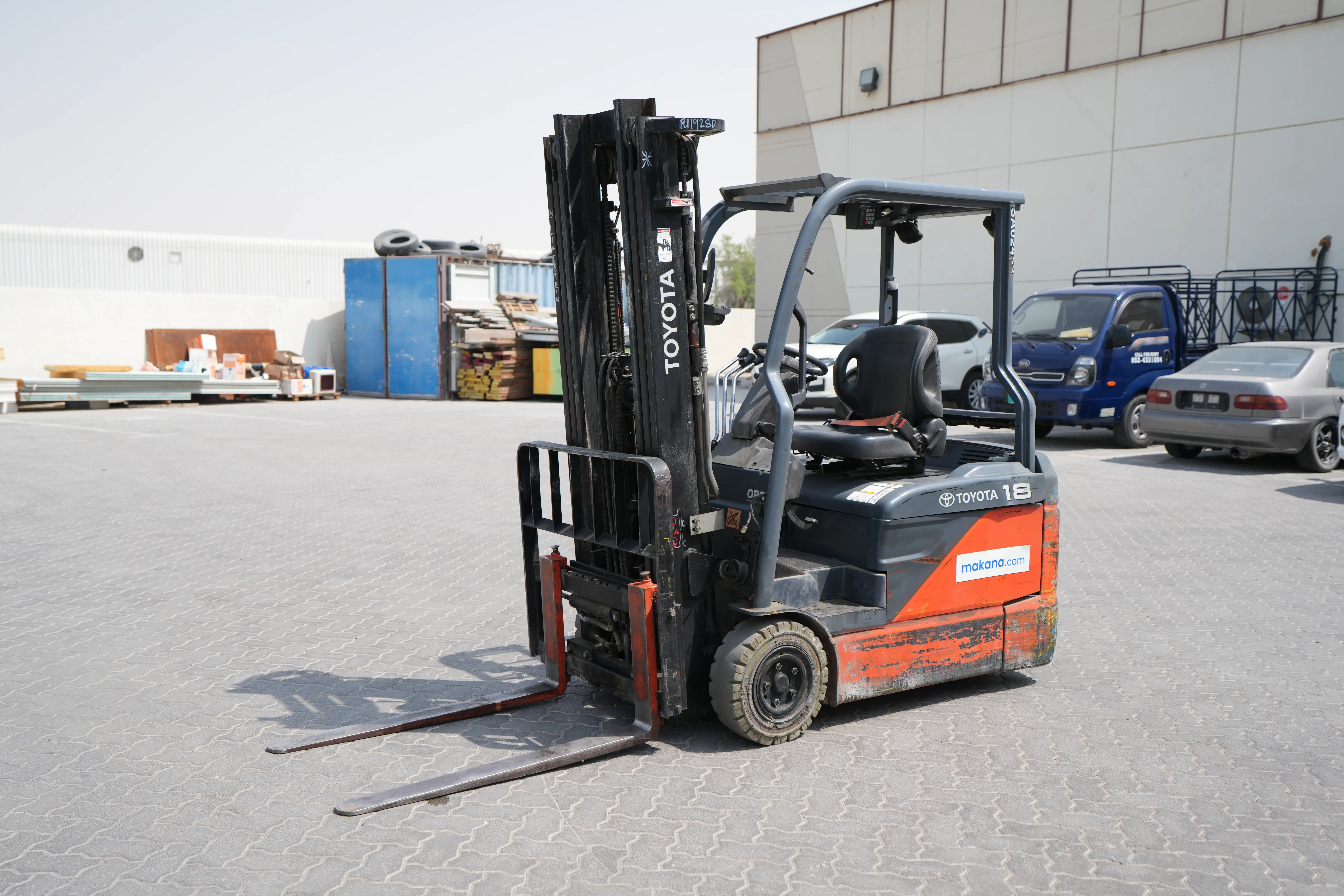 Product-2019 Toyota 8FBE18 electric forklift-exterior