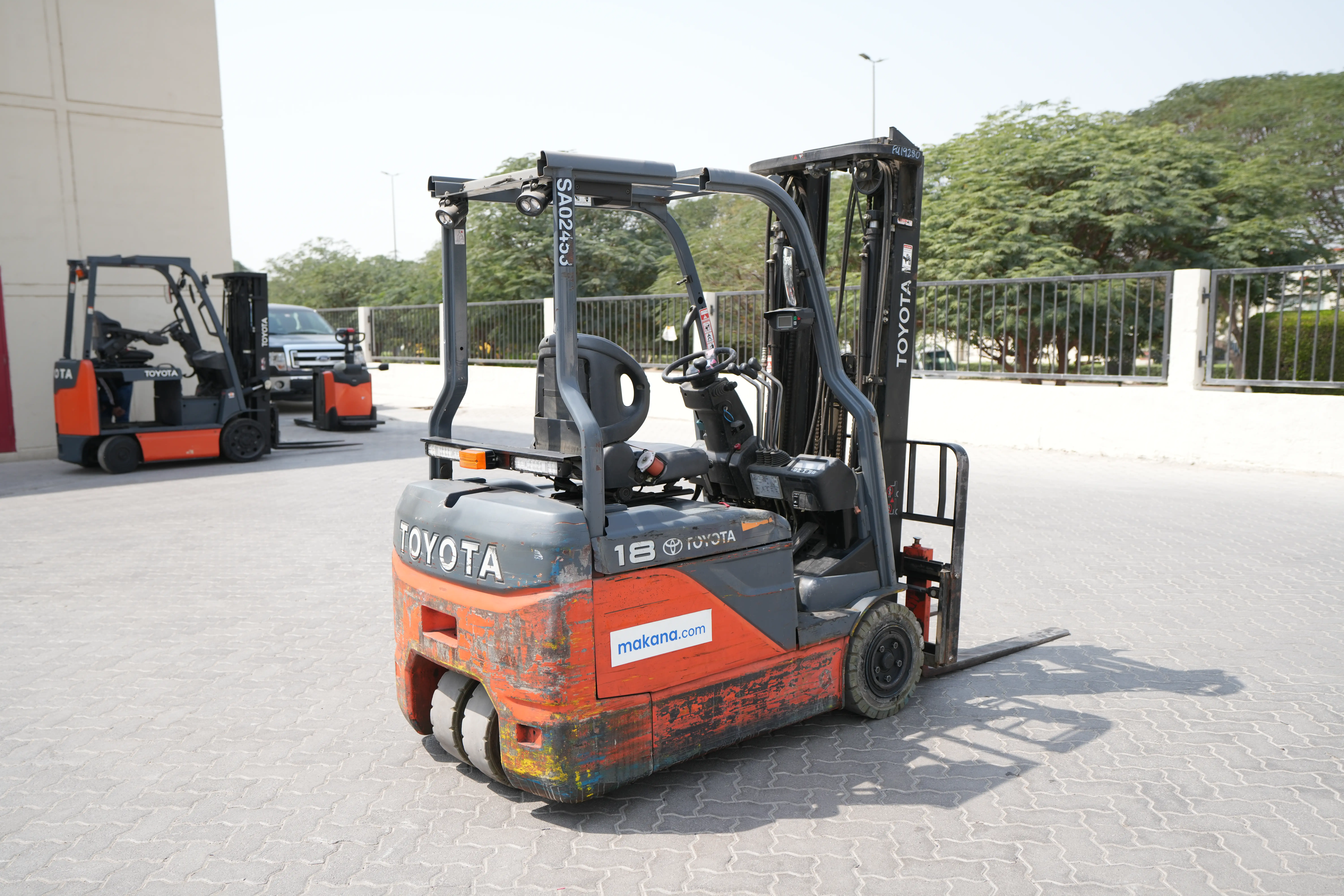 Product-2019 Toyota 8FBE18 electric forklift-exterior