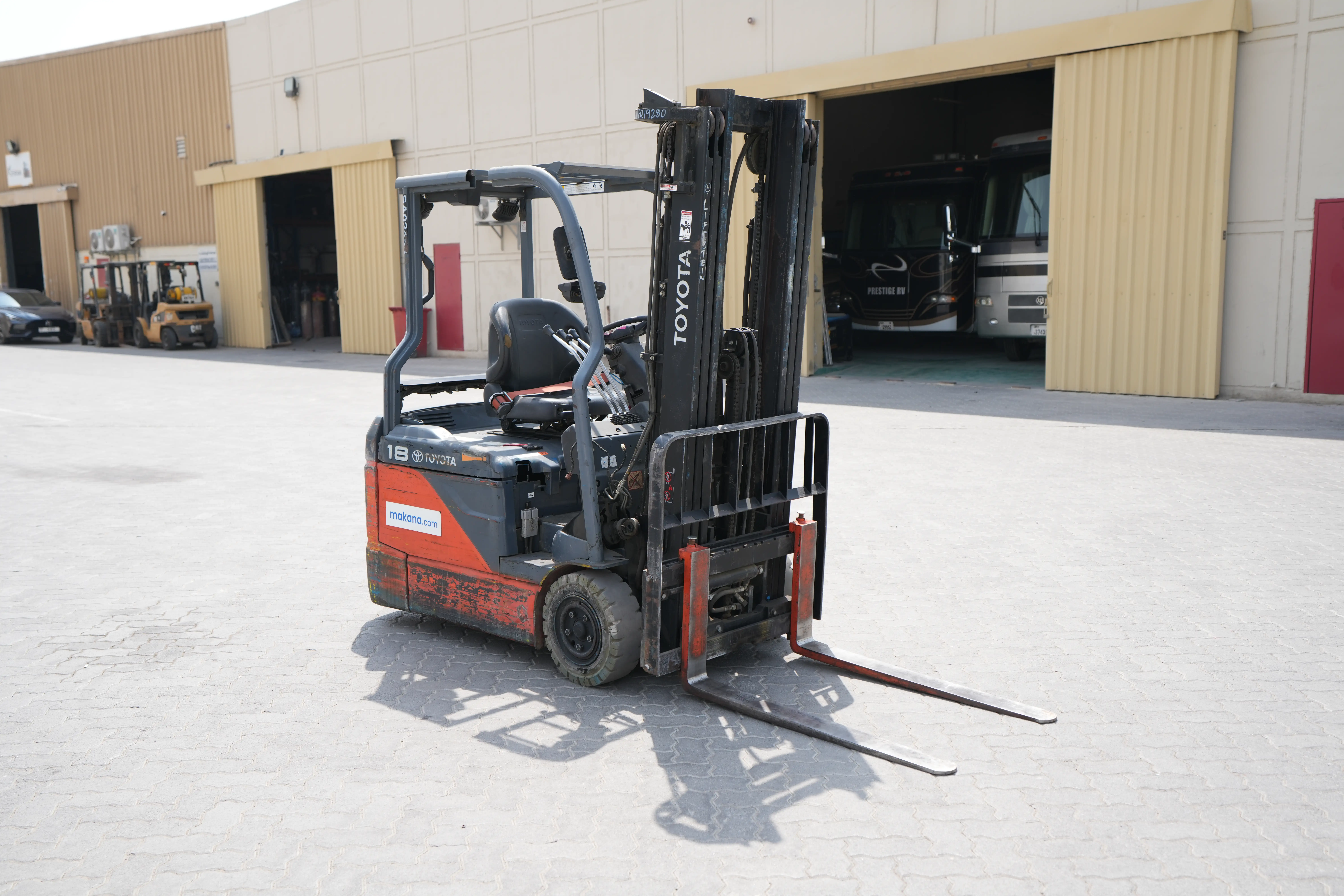 Product-2019 Toyota 8FBE18 electric forklift-exterior