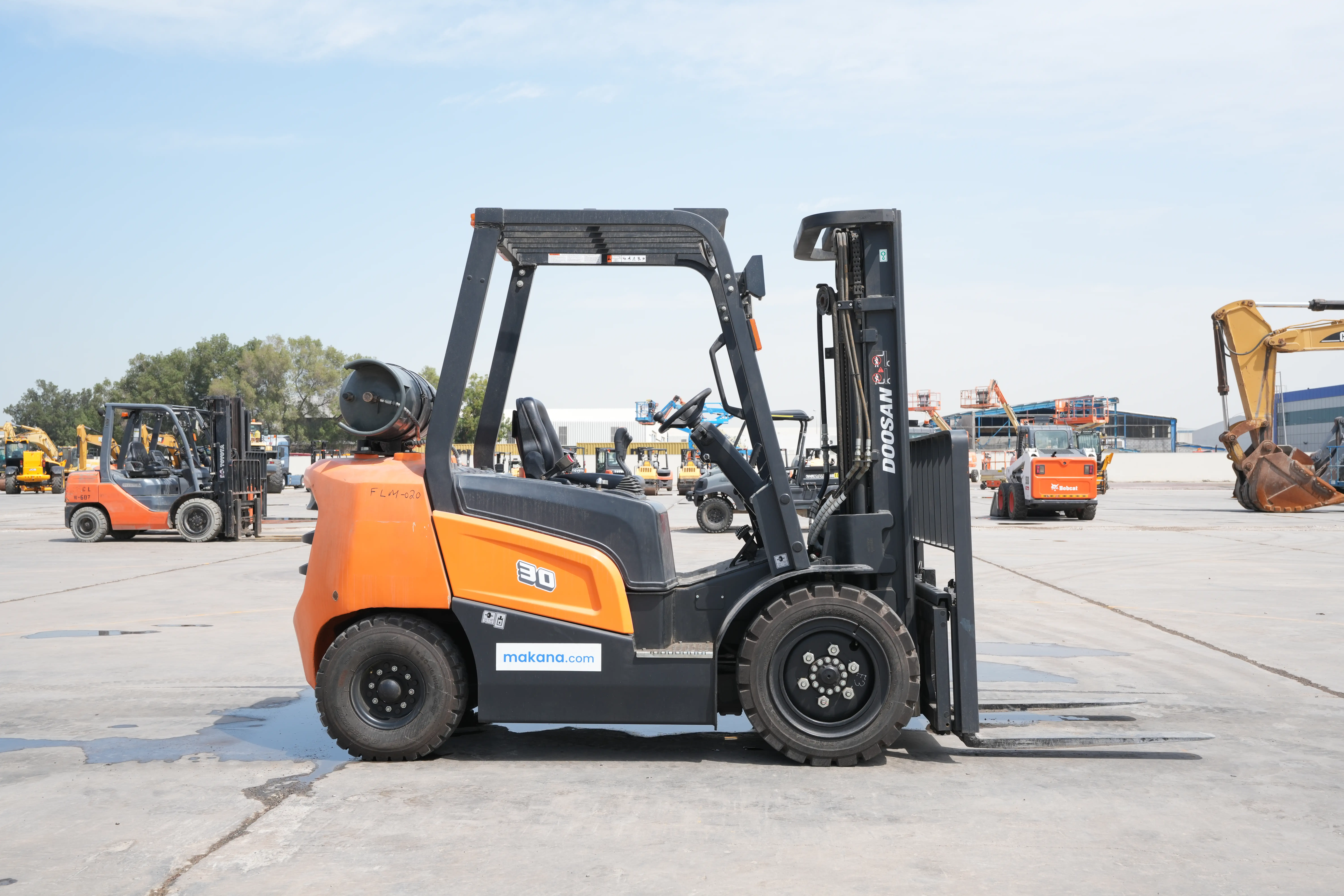 Product-2021 Doosan G30NXP LPG forklift-exterior