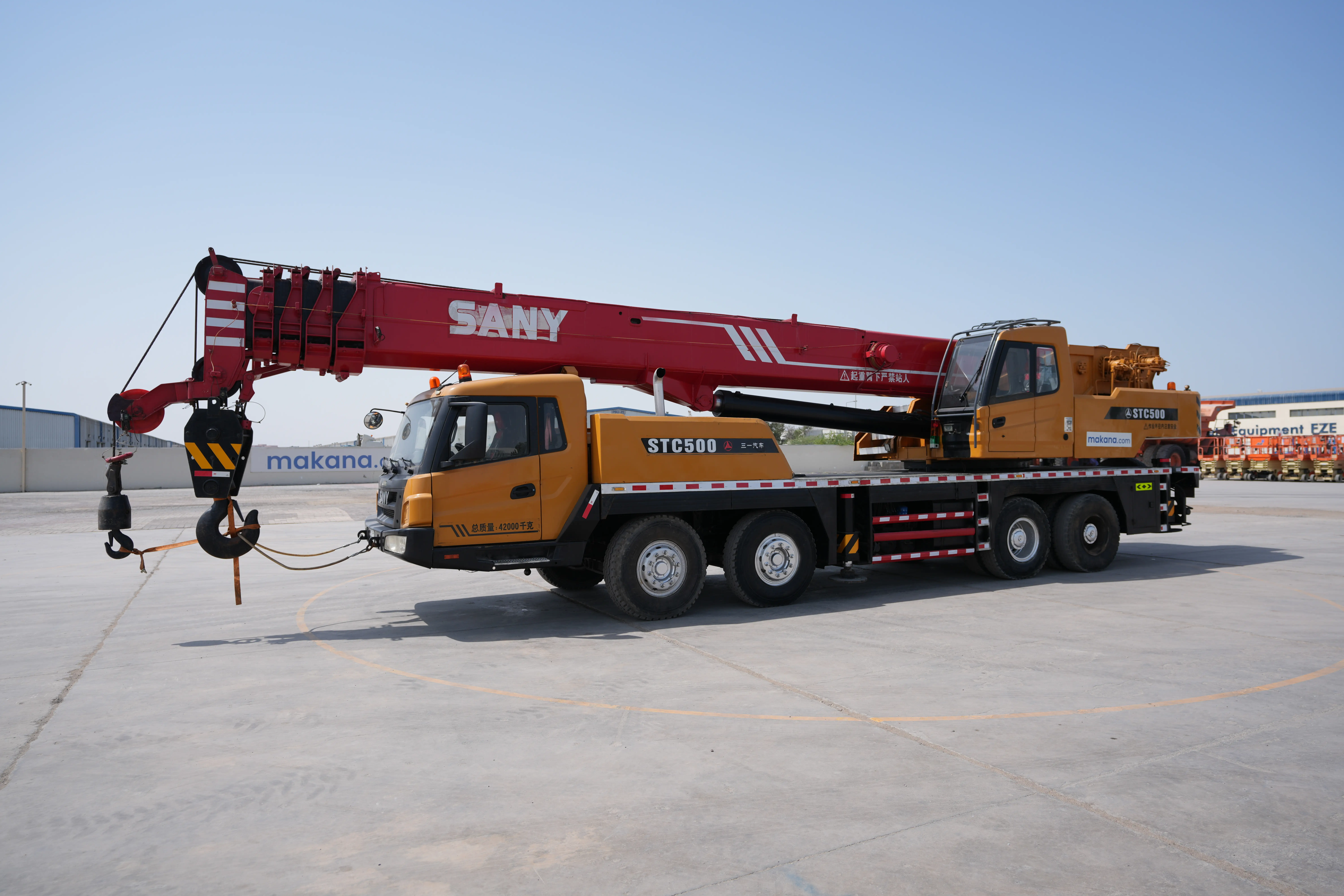 Product-Sany STC500 truck crane-exterior