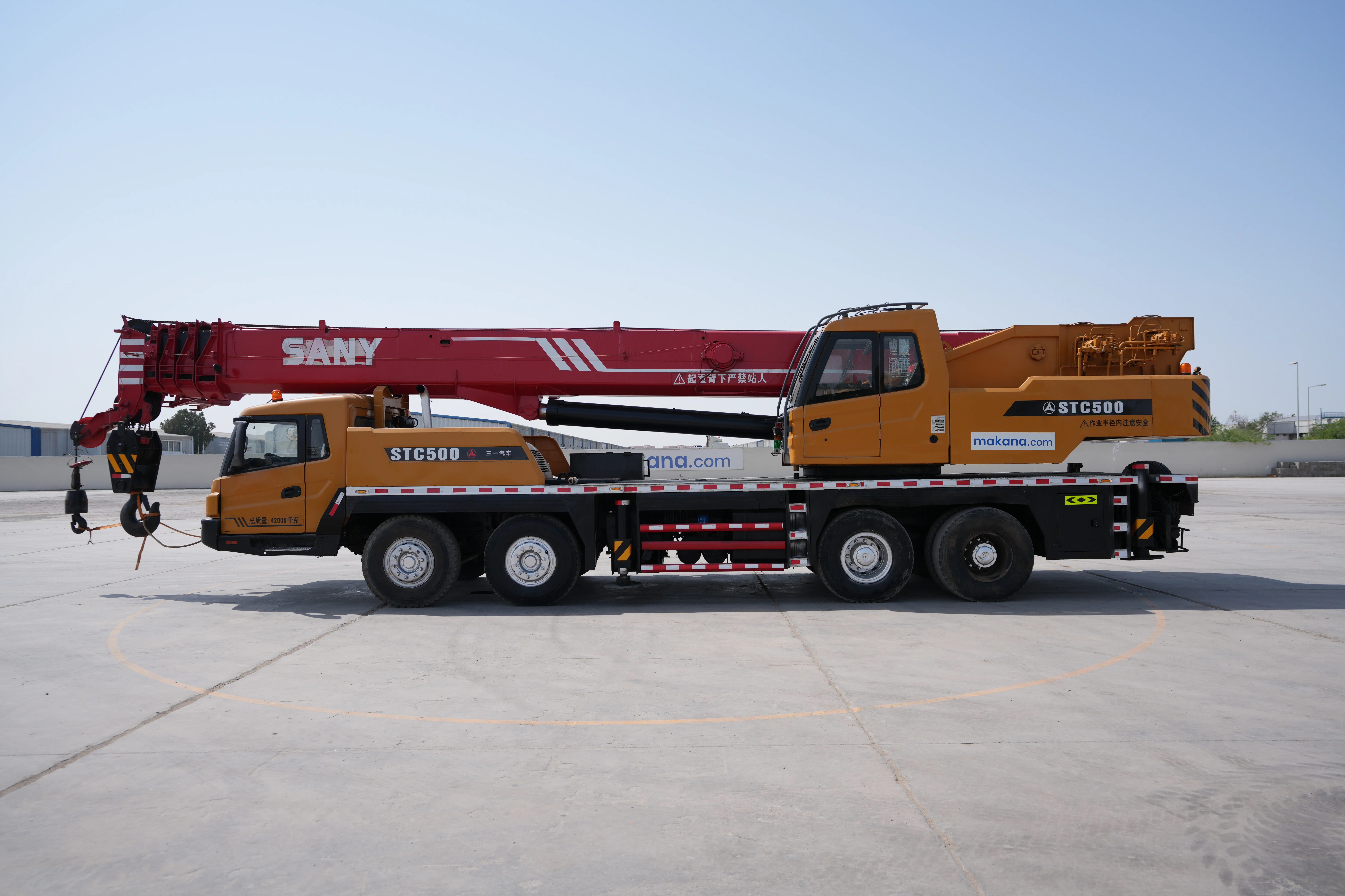 Product-Sany STC500 truck crane-exterior