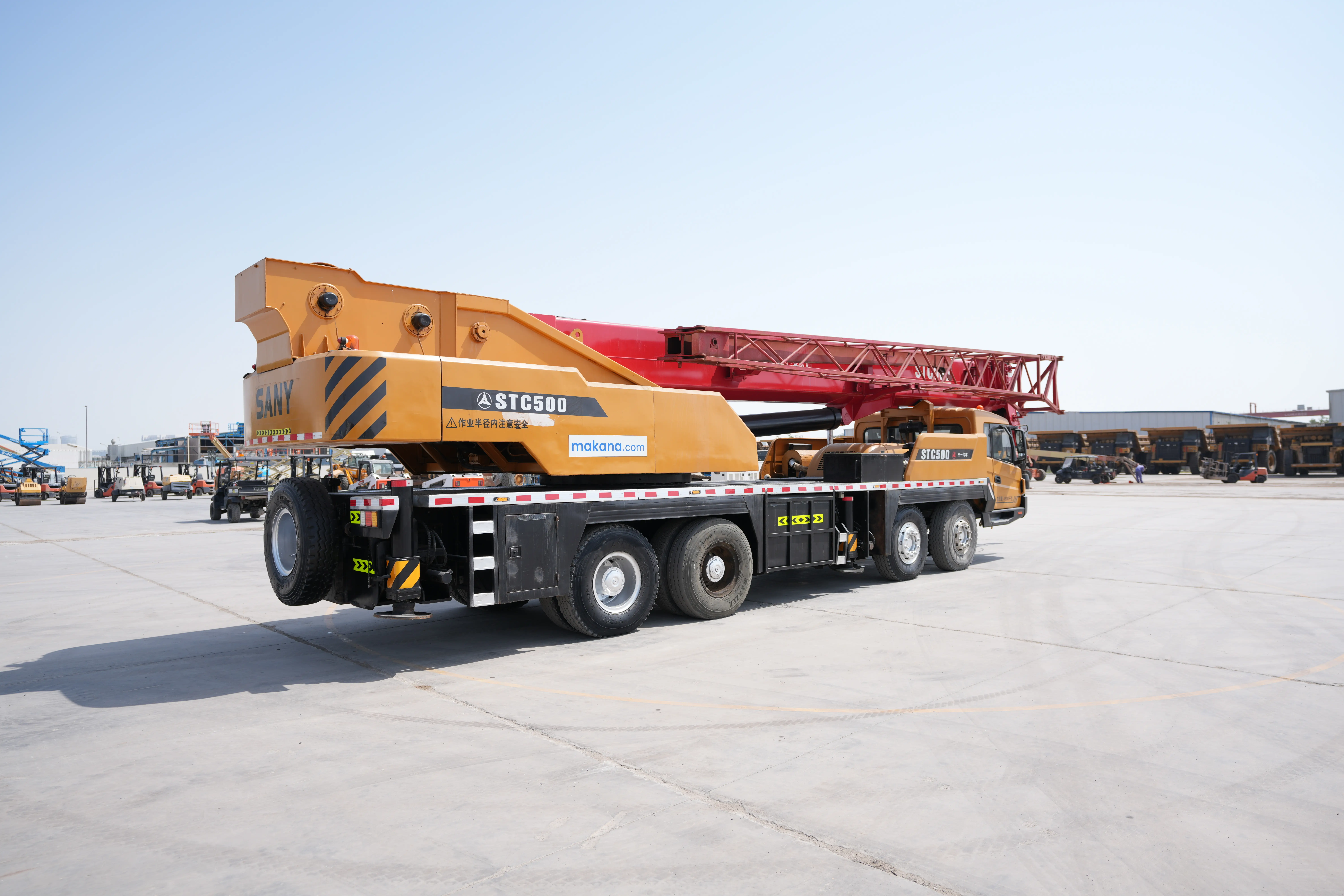 Product-Sany STC500 truck crane-exterior