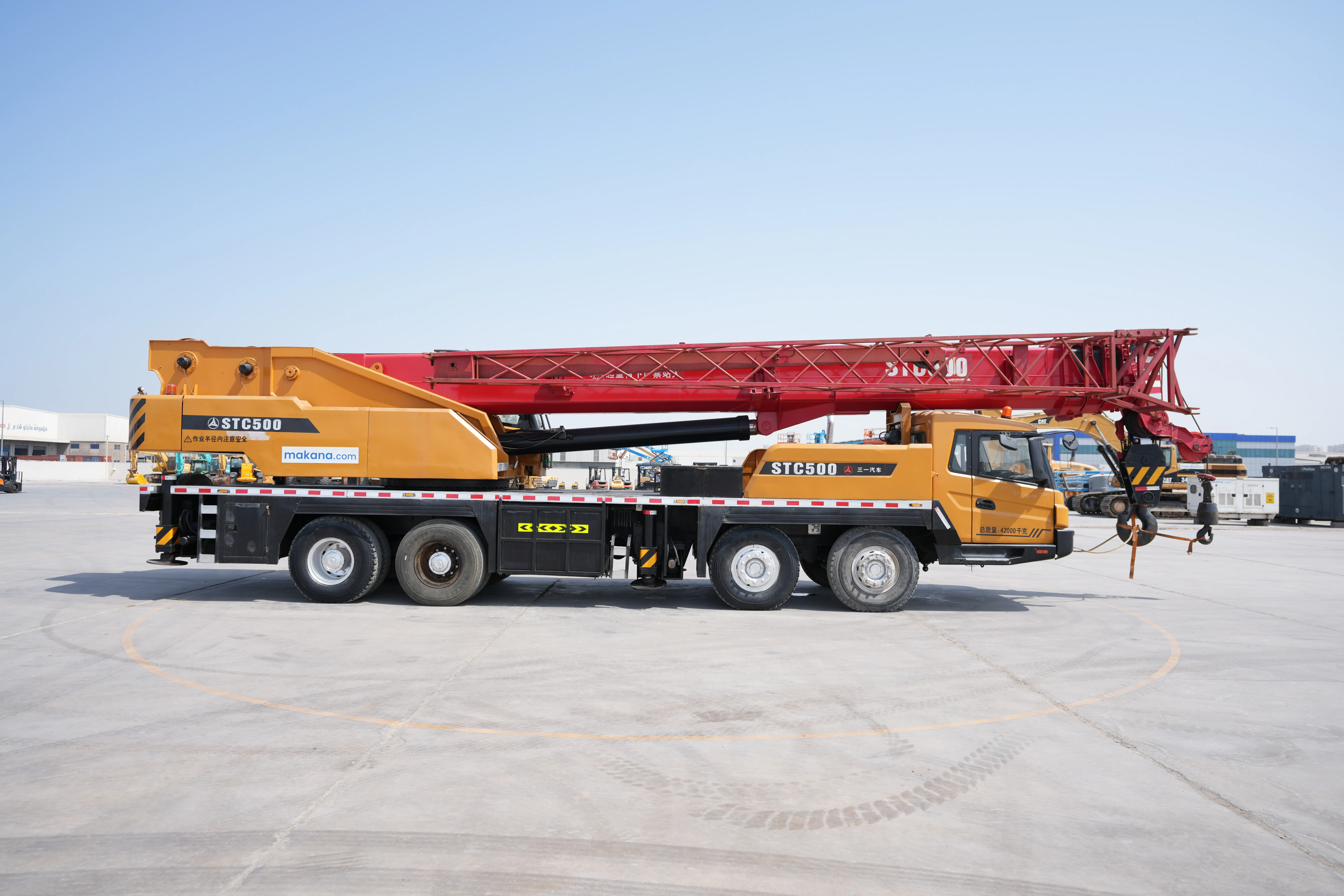 Product-Sany STC500 truck crane-exterior