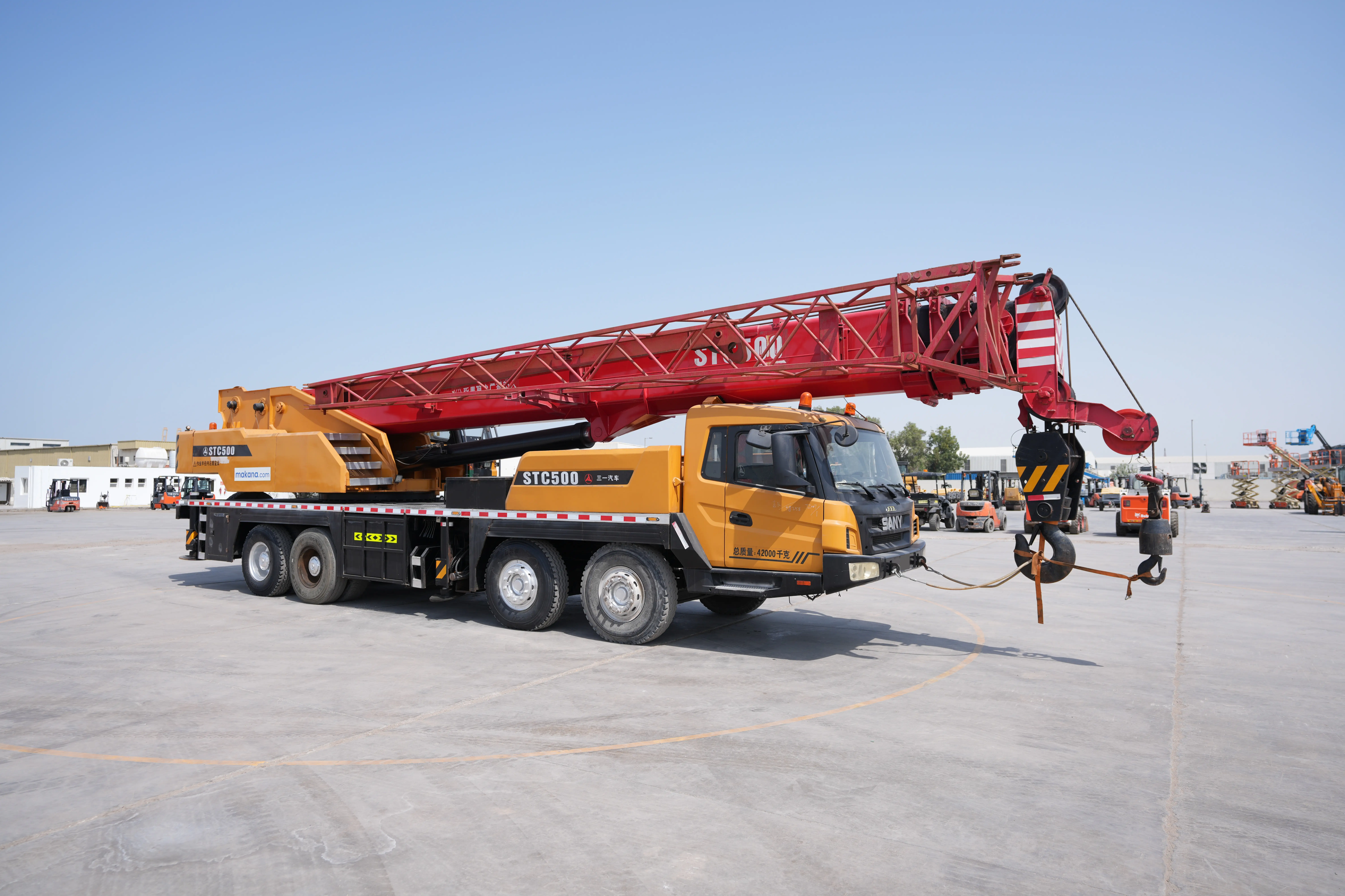 Product-Sany STC500 truck crane-exterior
