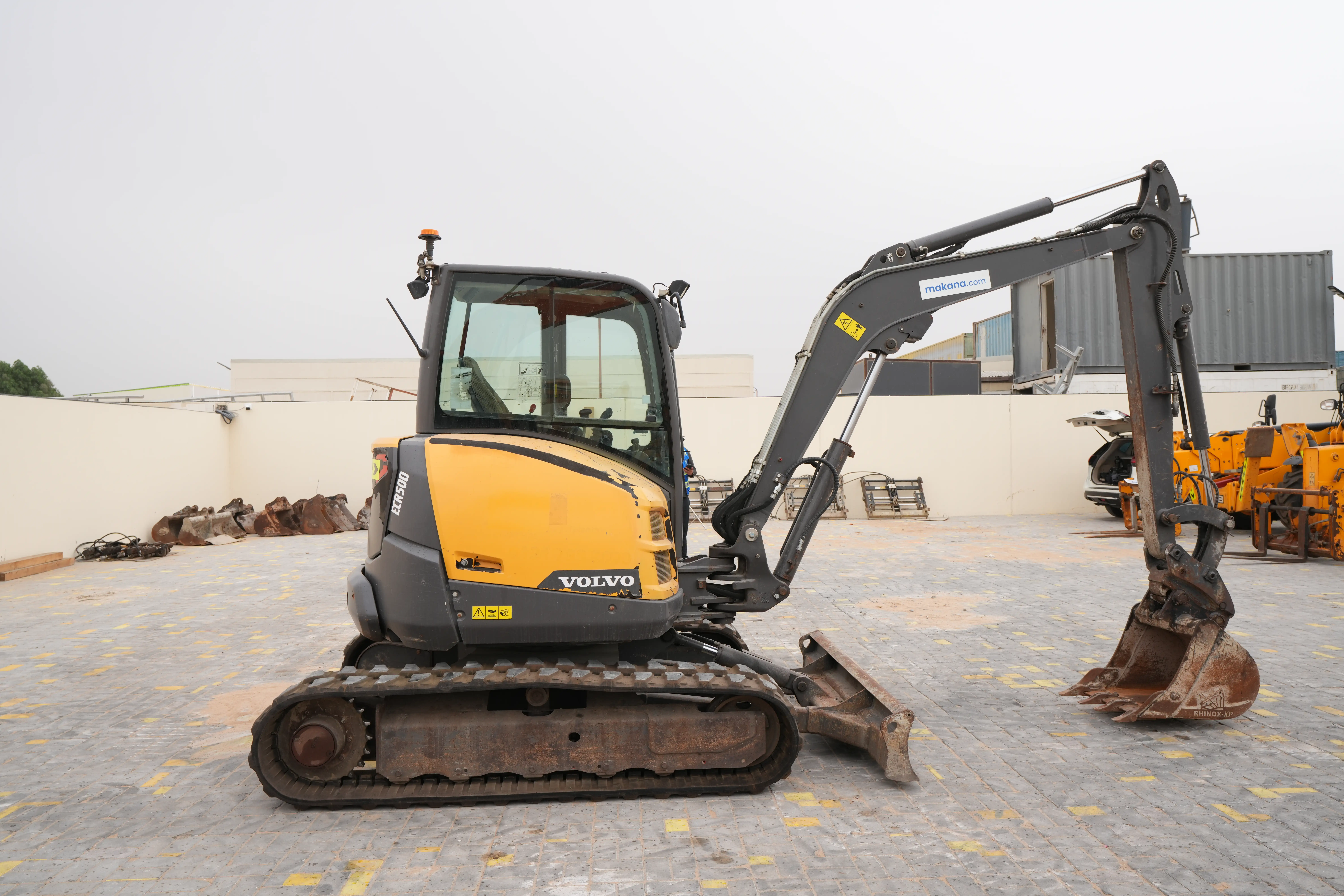 Product-2019 Volvo ECR50D mini excavator-exterior