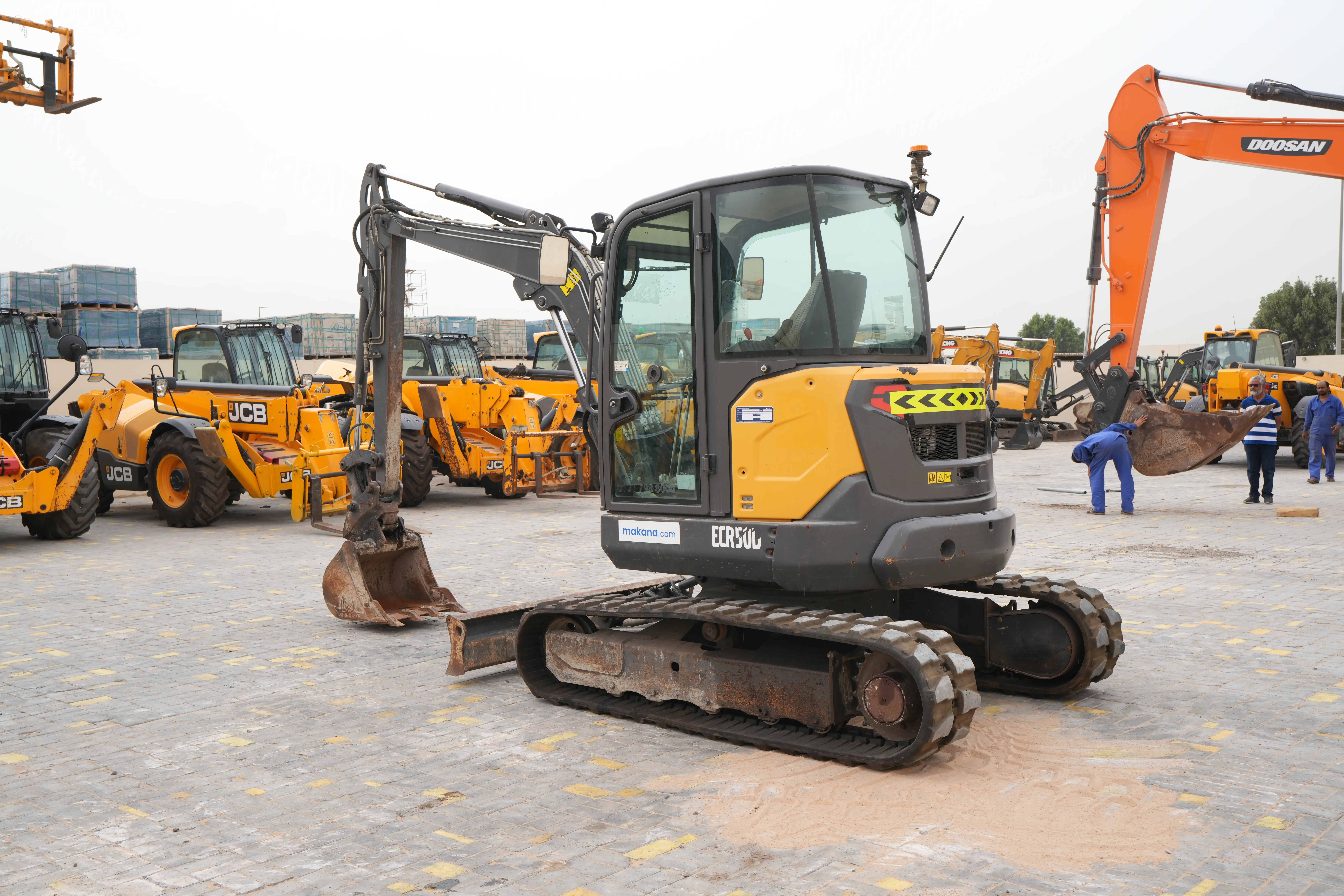 Product-2019 Volvo ECR50D mini excavator-exterior