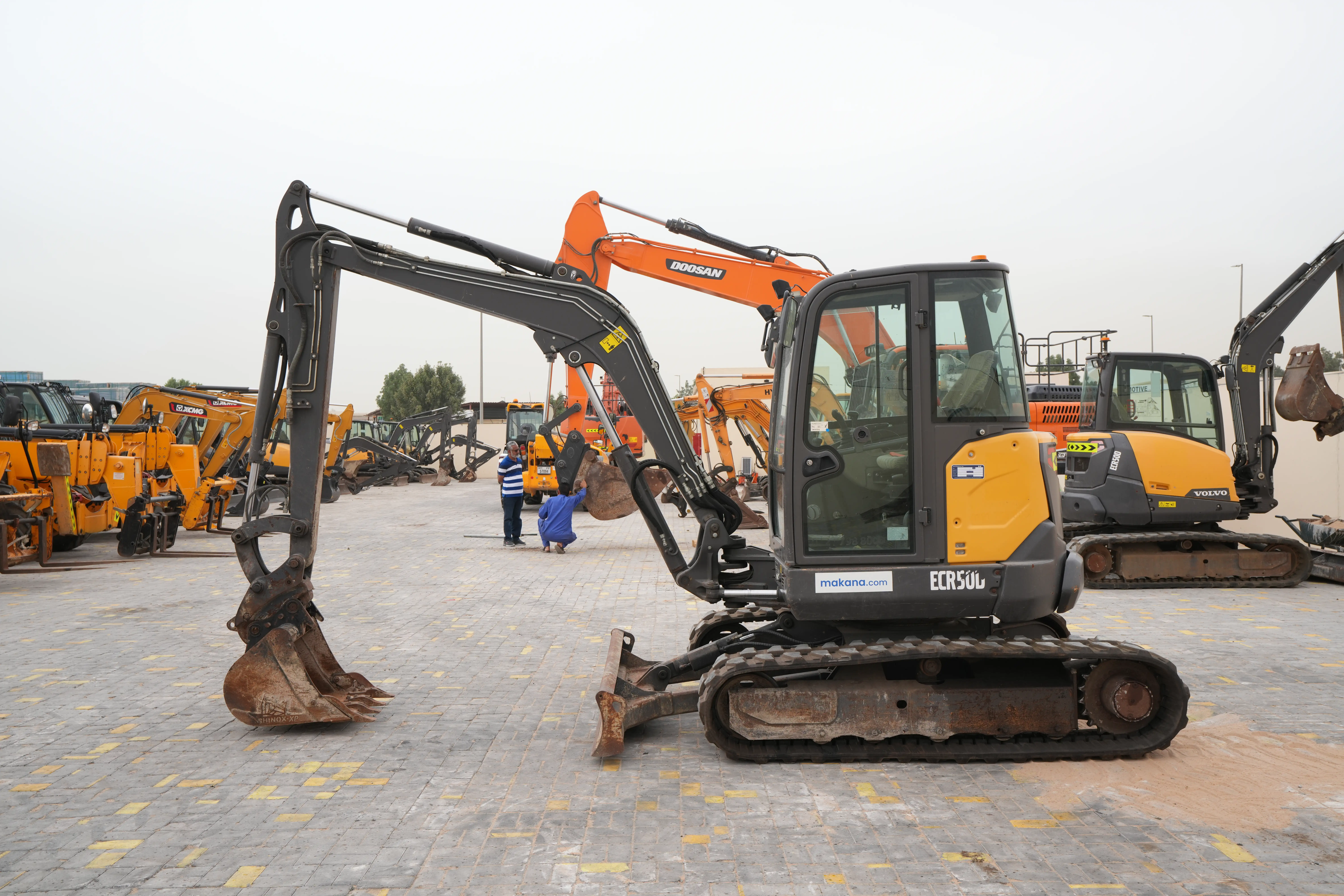 Product-2019 Volvo ECR50D mini excavator-exterior
