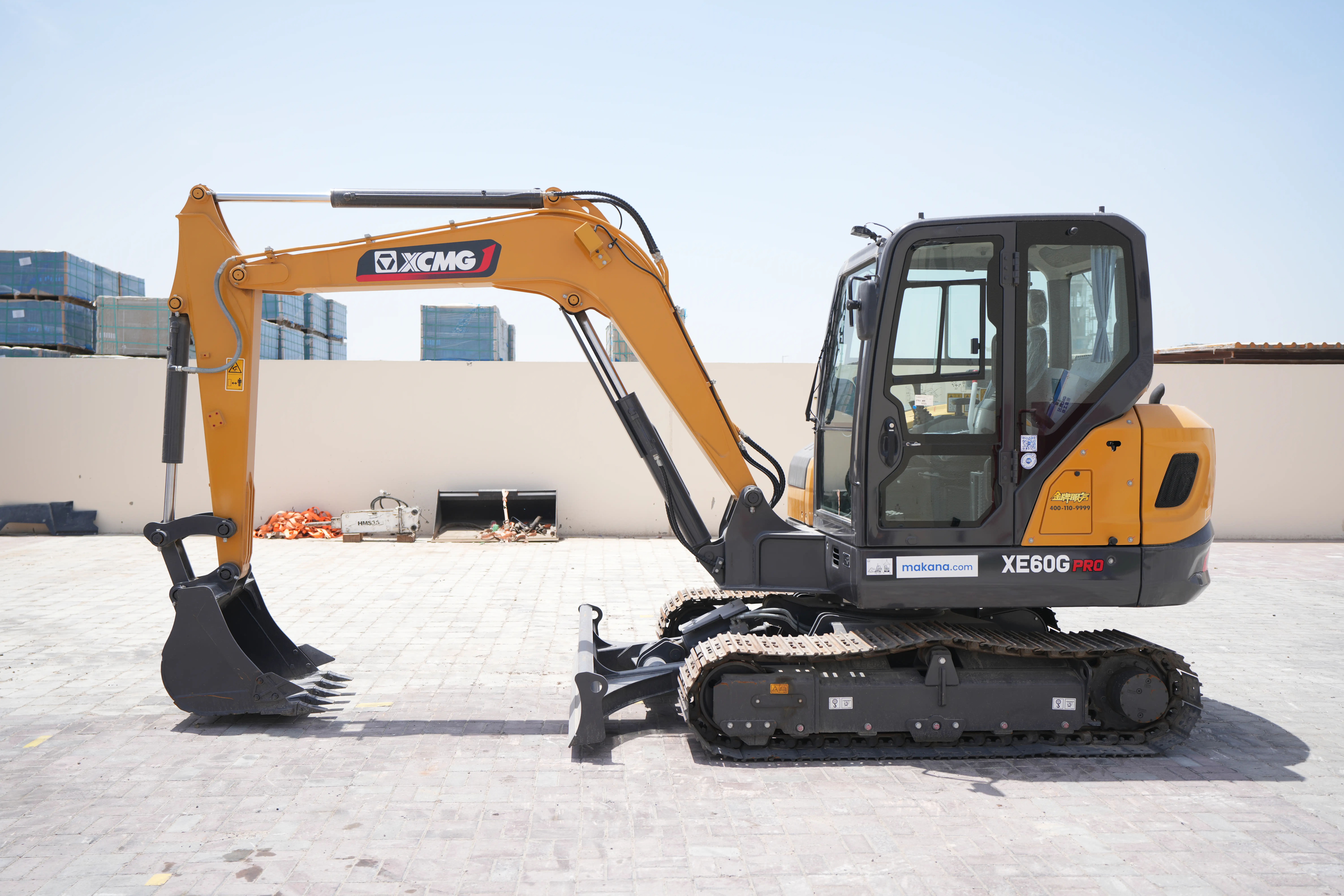 Product-XCMG XE60G Pro mini excavator-exterior