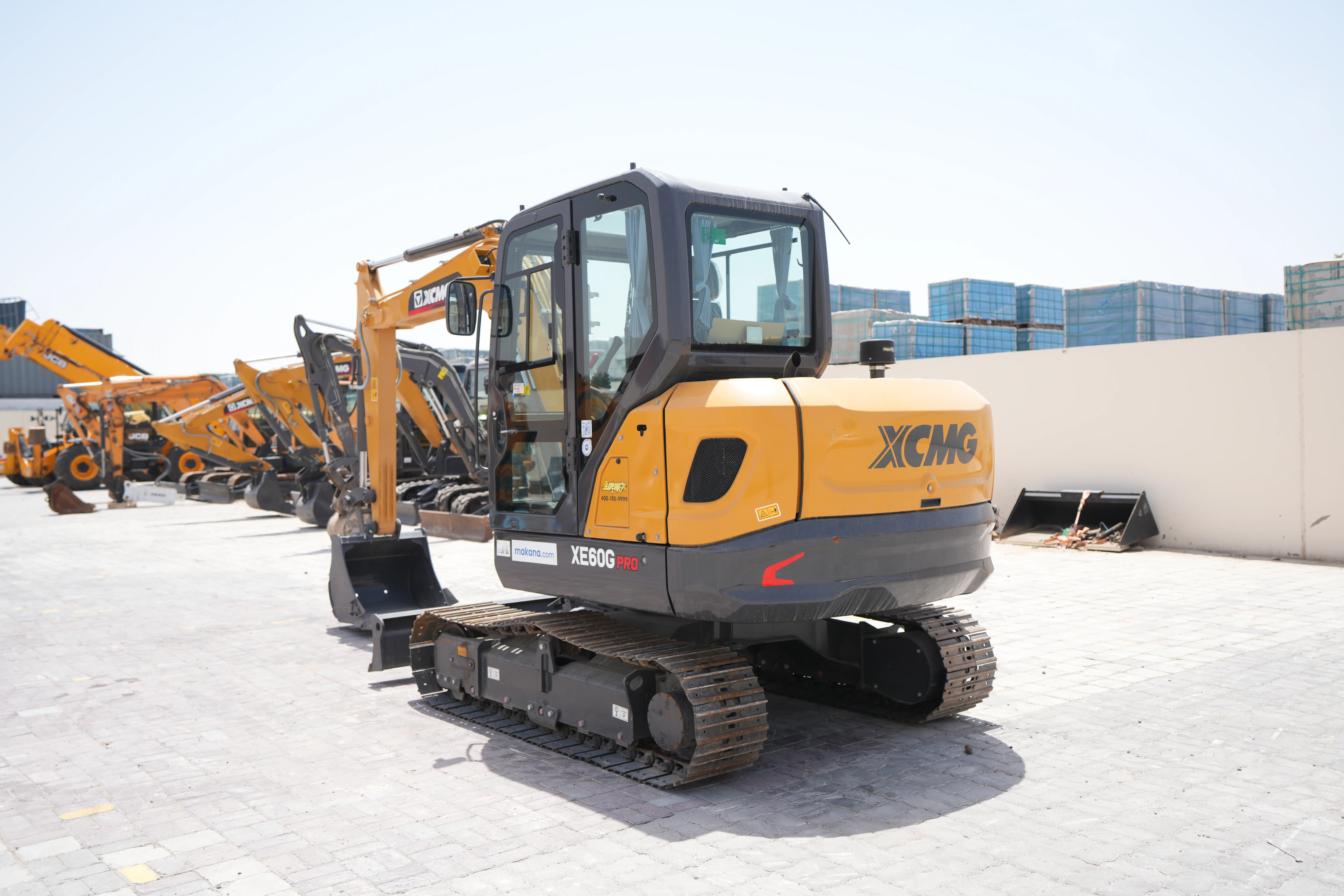 Product-XCMG XE60G Pro mini excavator-exterior